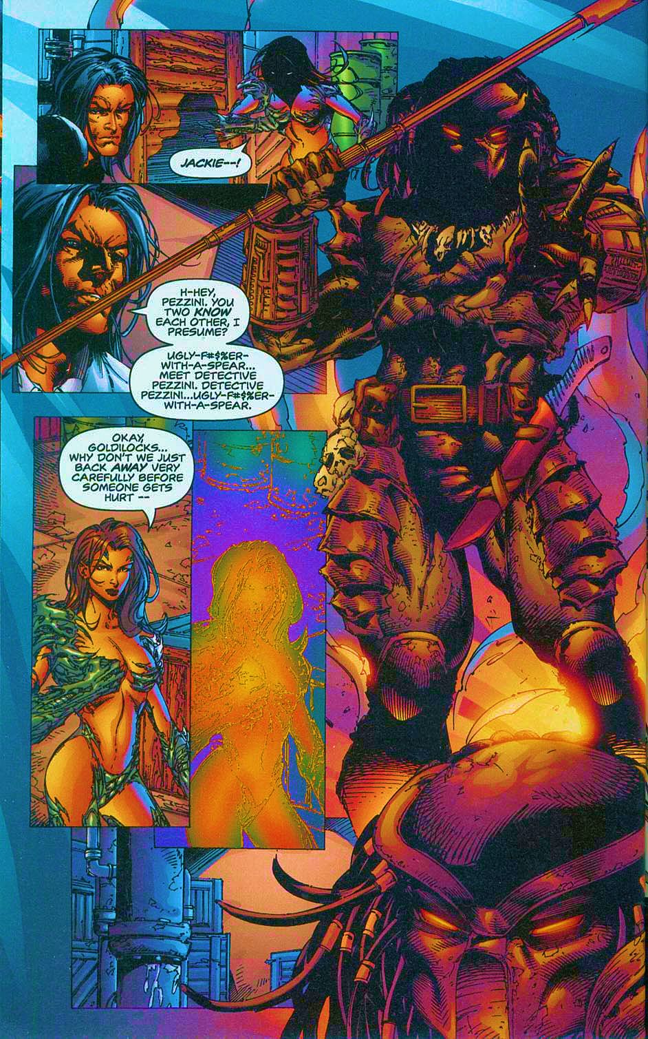 Read online Overkill: Witchblade/Aliens/Darkness/Predator comic -  Issue #2 - 9