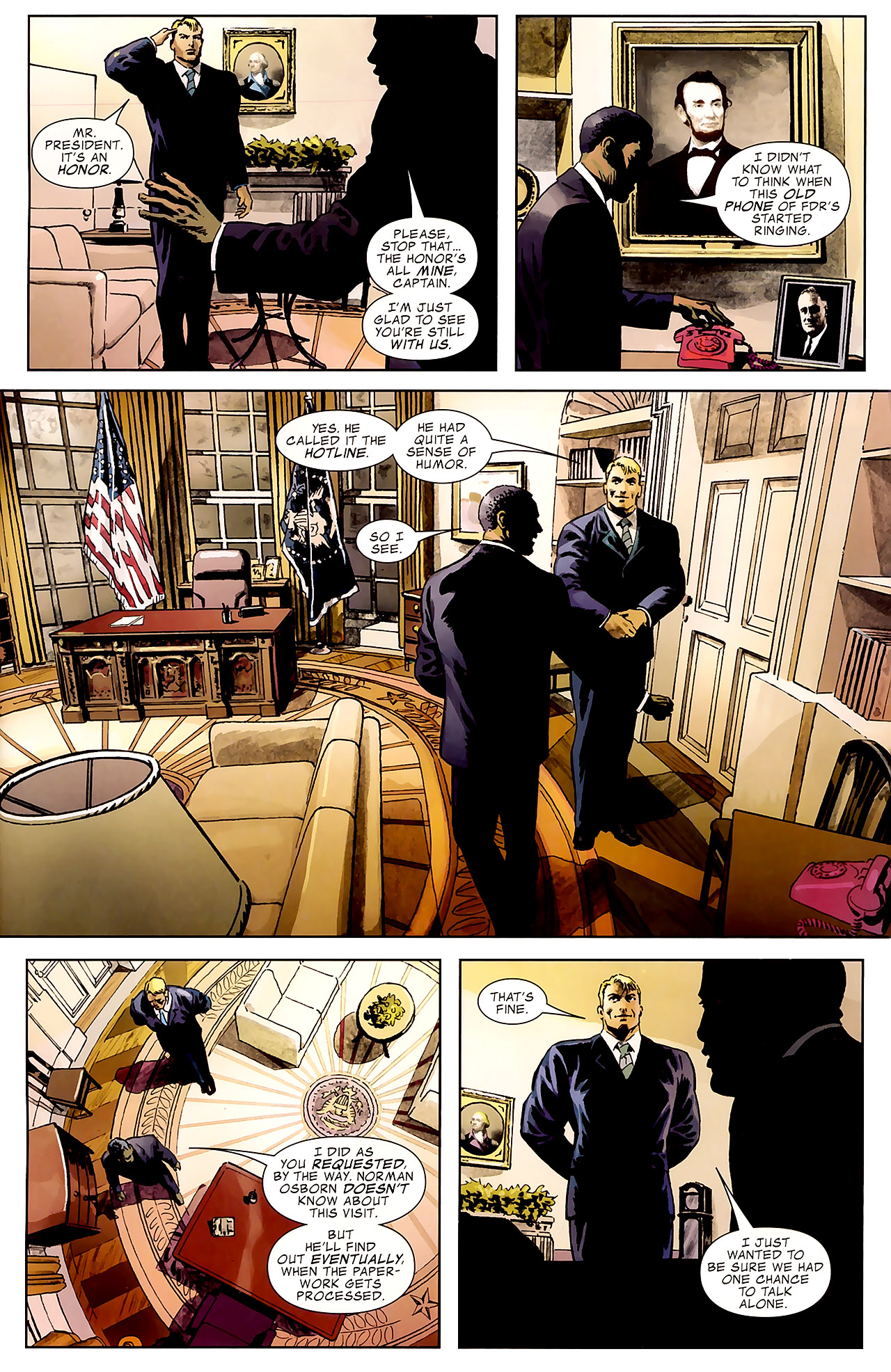 Read online Captain America Reborn: Who Will Wield the Shield? comic -  Issue # Full - 26