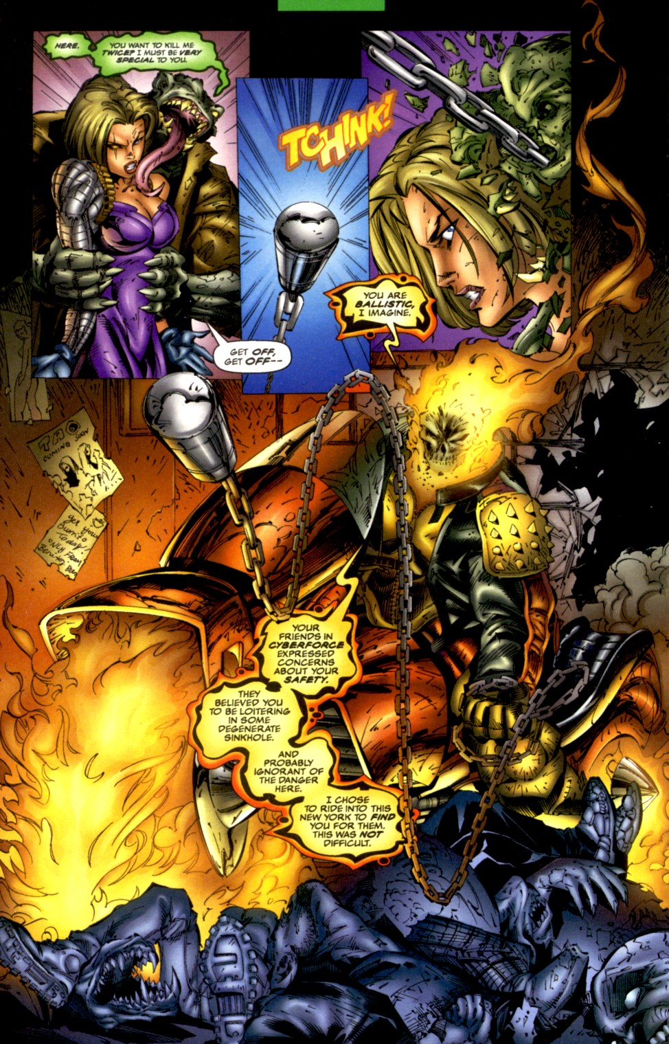 Read online Ghost Rider/Ballistic comic -  Issue # Full - 11