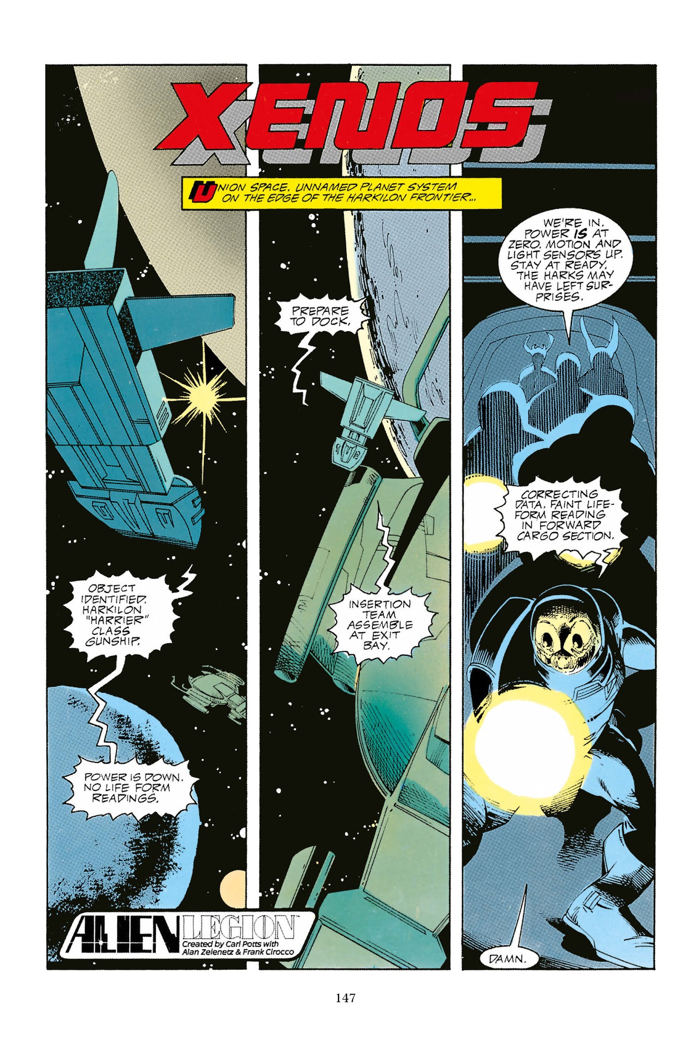 Read online Alien Legion: Dead and Buried comic -  Issue # TPB - 146