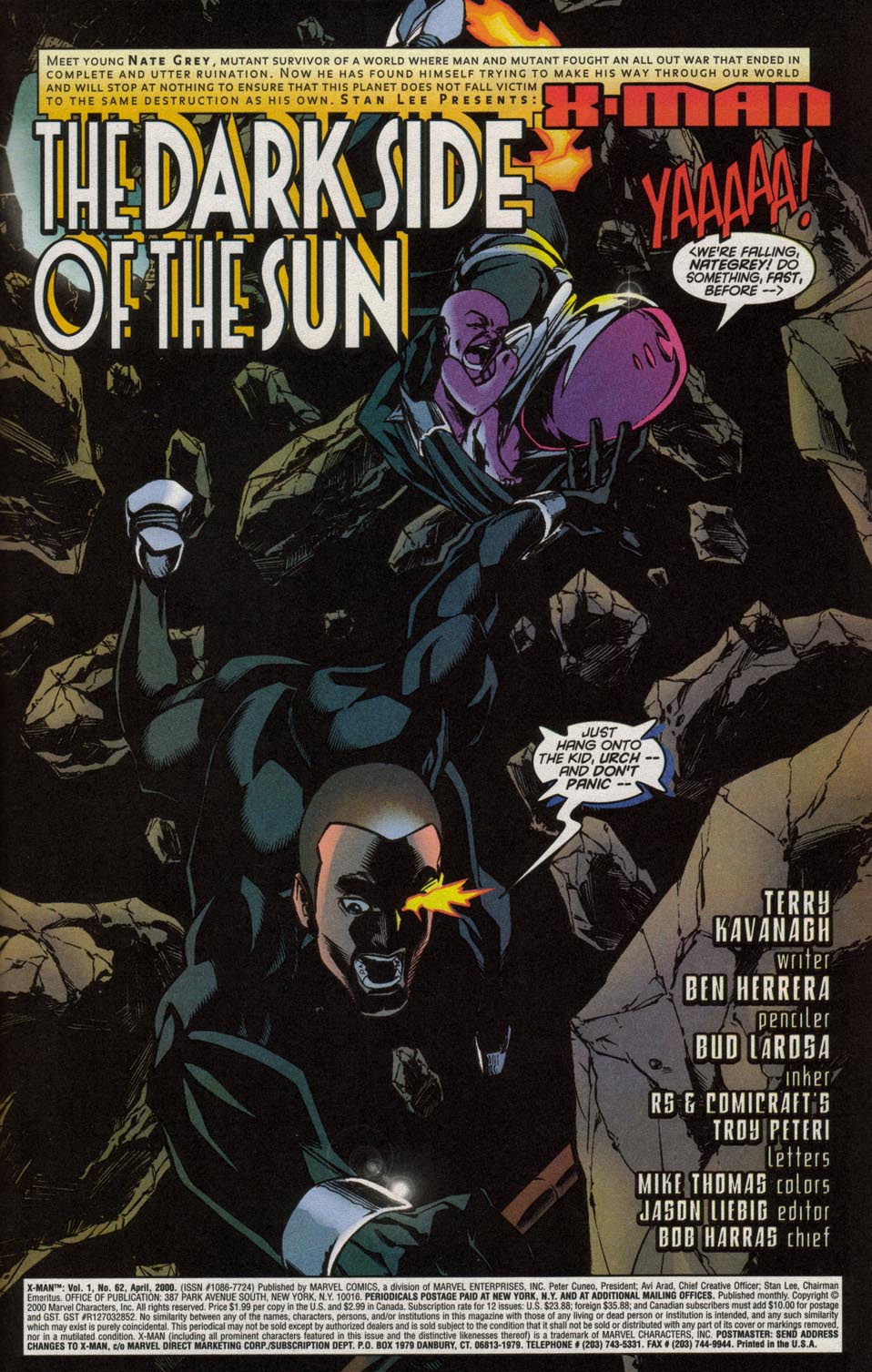 Read online X-Man comic -  Issue #62 - 2