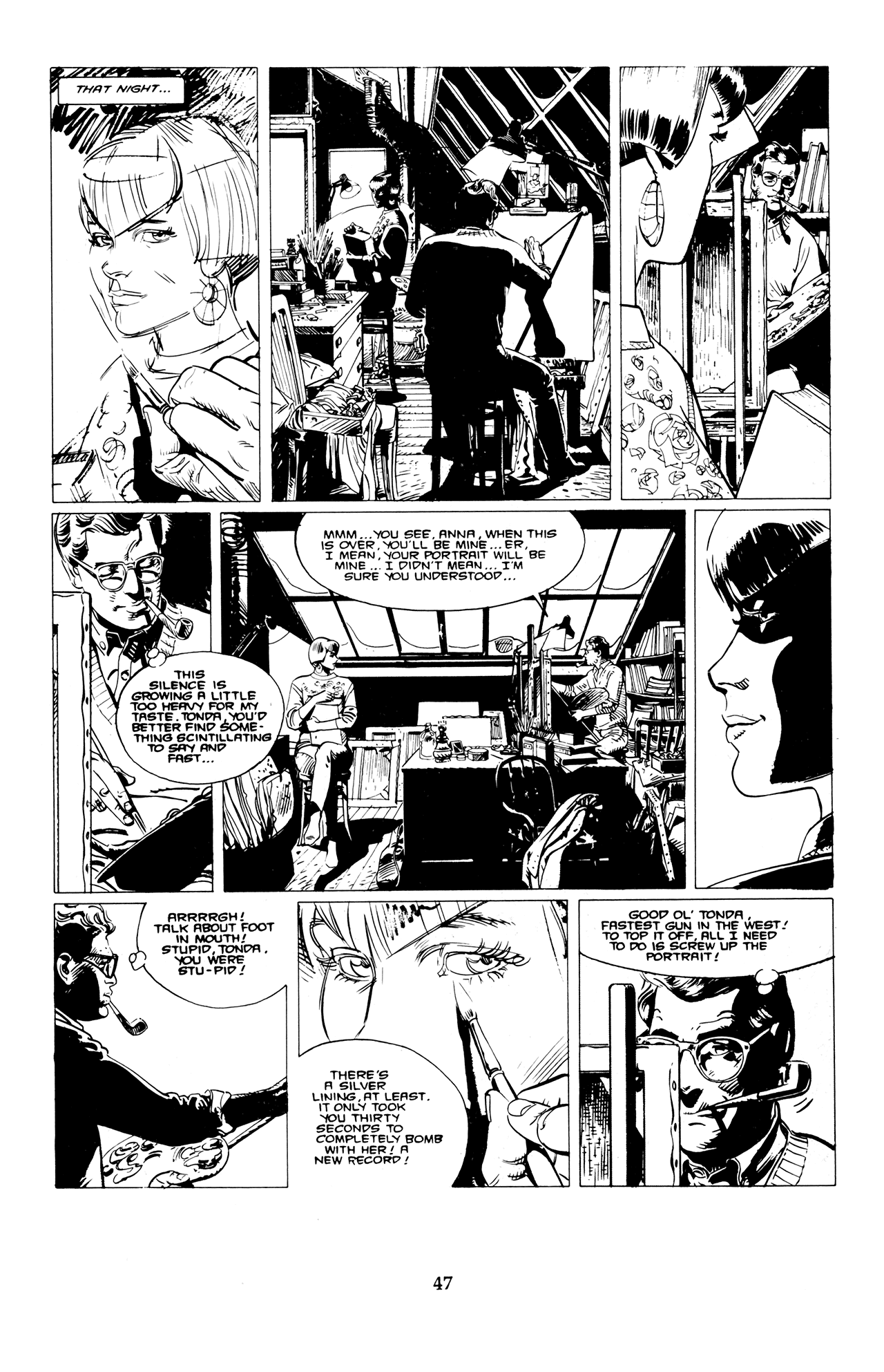 Read online Cheval Noir comic -  Issue #25 - 48