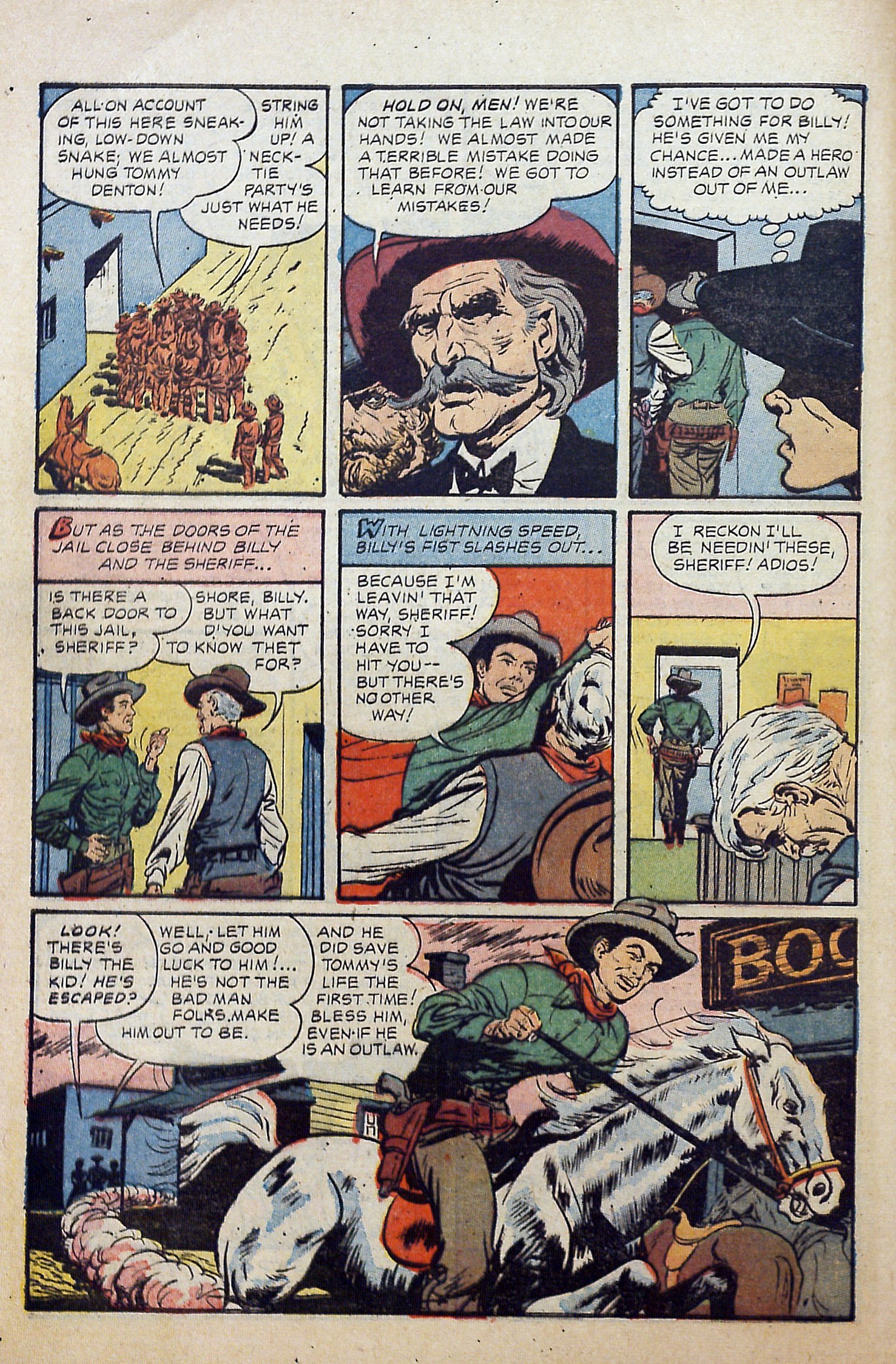 Read online Billy the Kid Adventure Magazine comic -  Issue #22 - 28