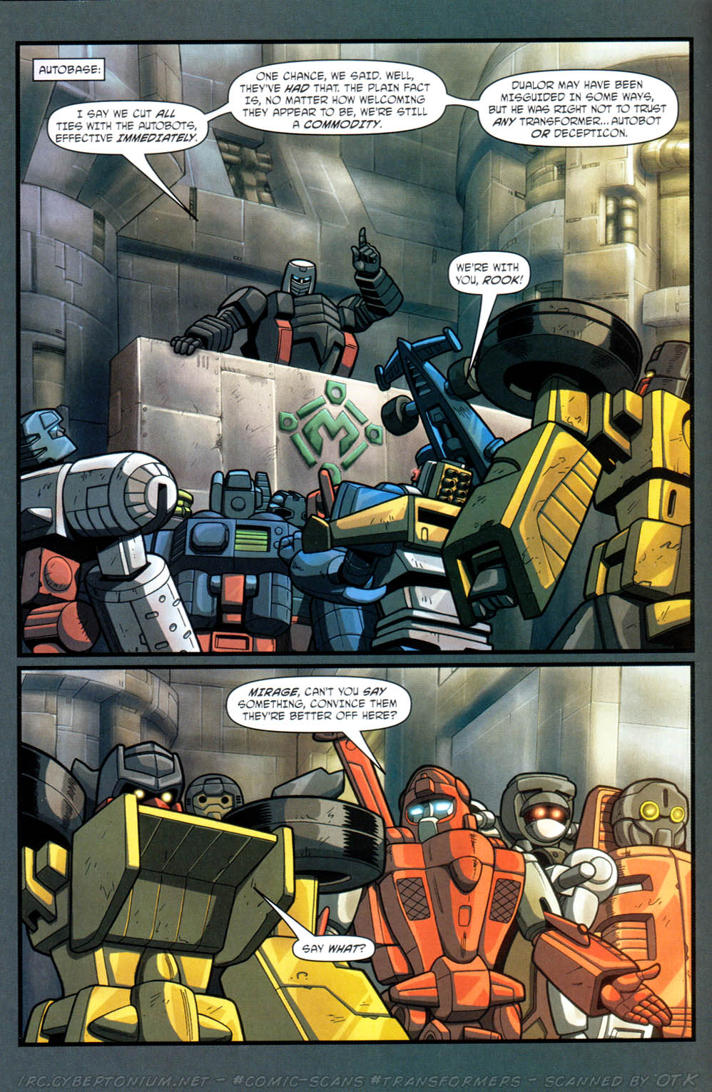 Read online Transformers Armada comic -  Issue #12 - 14
