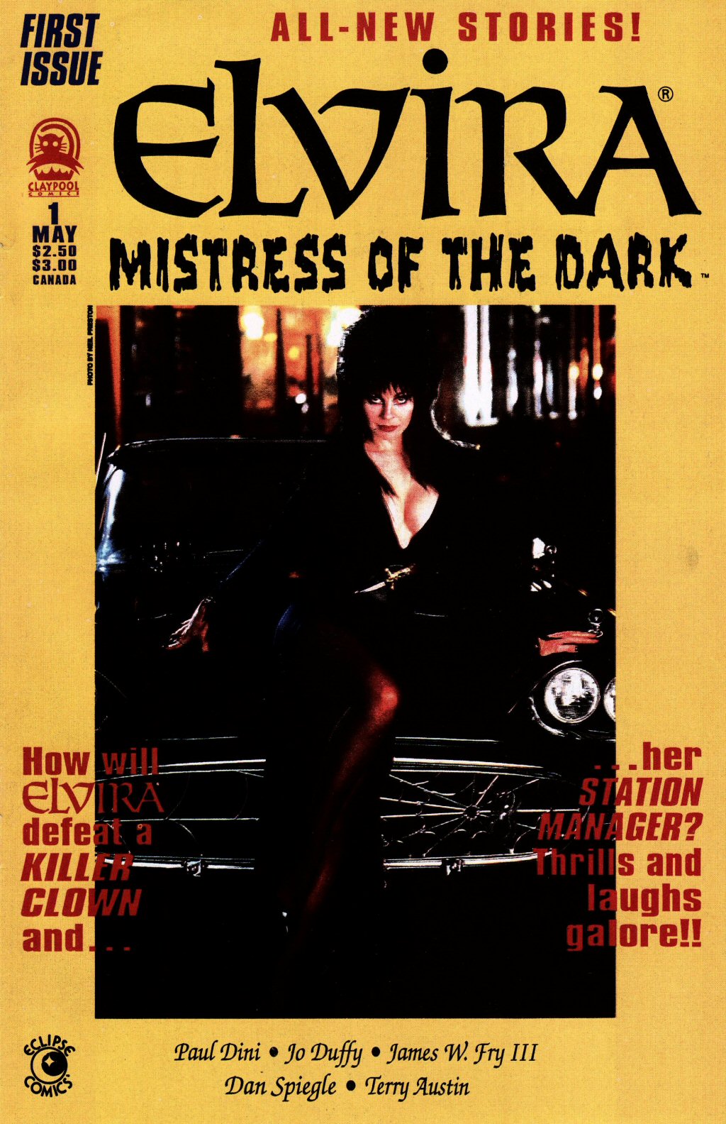 Read online Elvira, Mistress of the Dark comic -  Issue #1 - 1