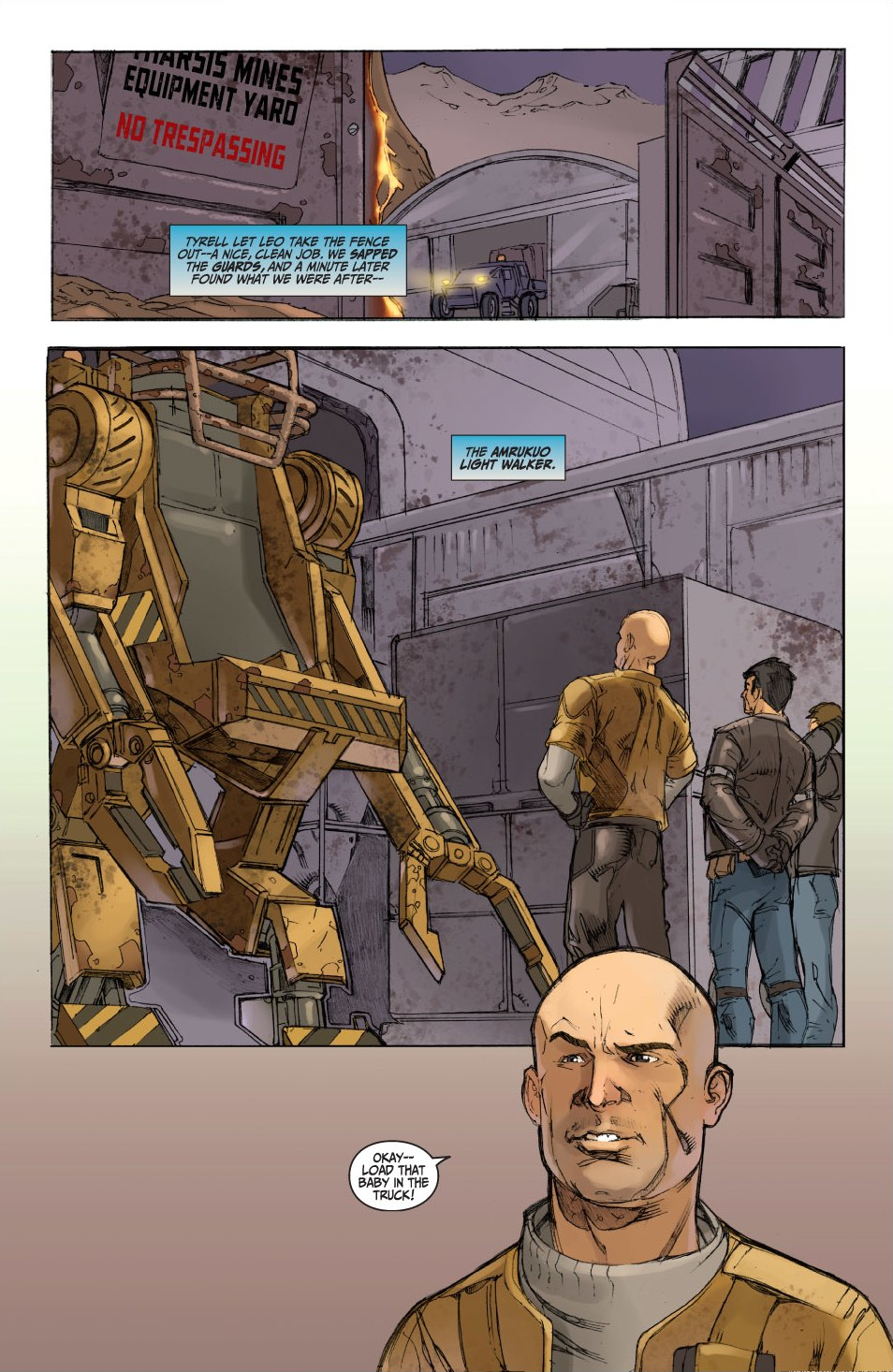 Read online Red Faction: Guerrilla Book #1 ''A Fire On Mars'' comic -  Issue #1 ''A Fire On Mars'' Full - 16