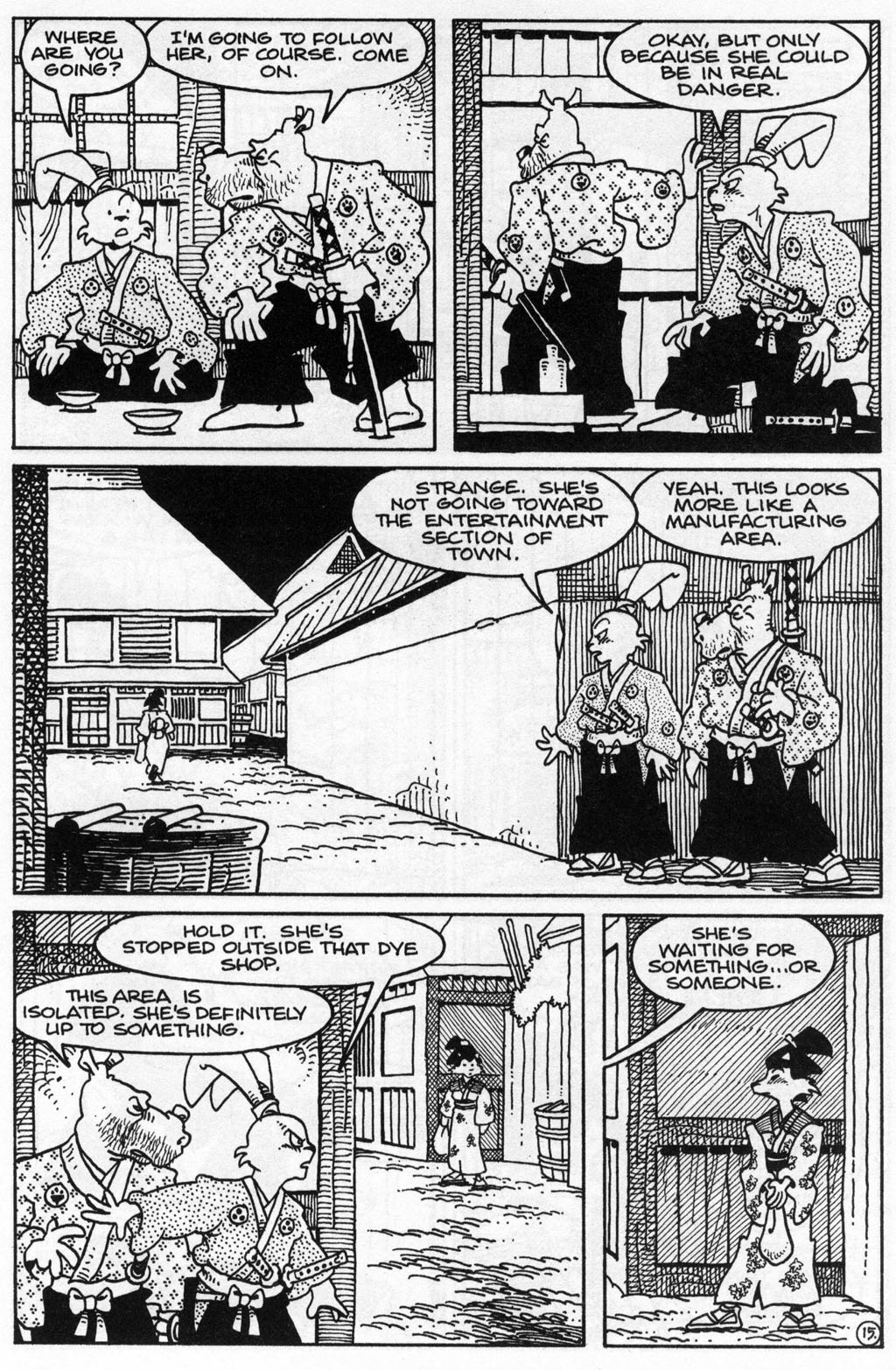 Read online Usagi Yojimbo (1996) comic -  Issue #50 - 17