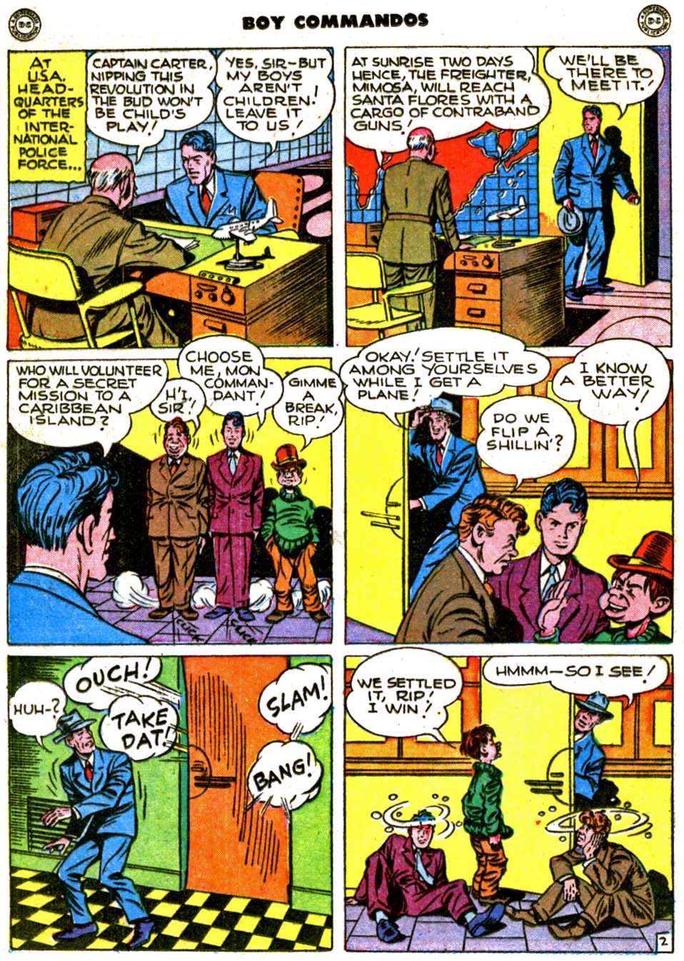 Read online Boy Commandos comic -  Issue #16 - 18