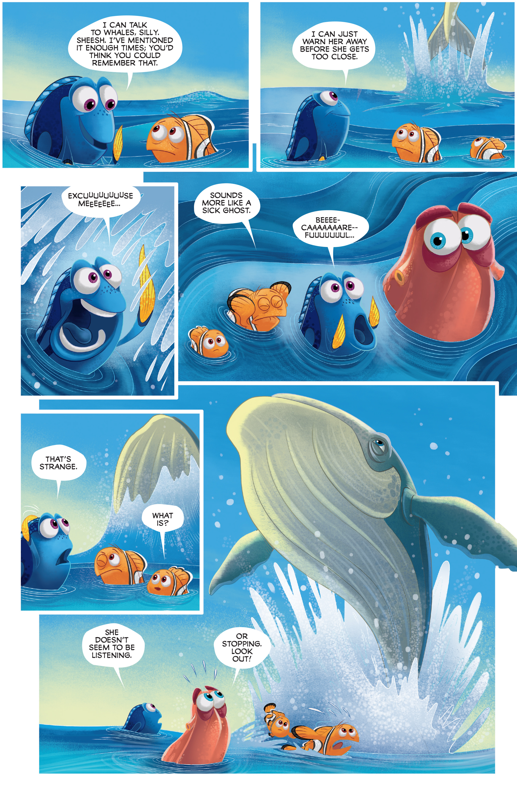 Read online Disney Pixar Finding Dory comic -  Issue #1 - 13