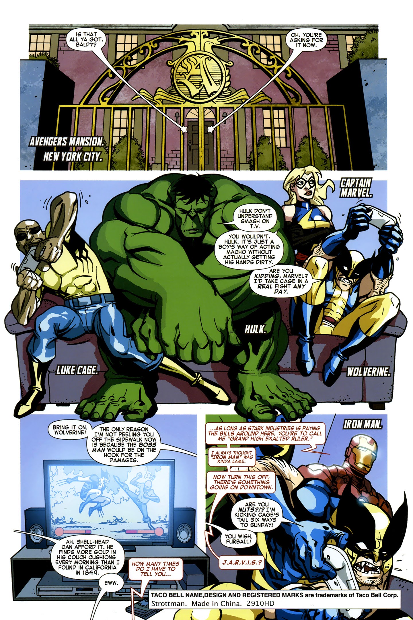 Read online Taco Bell/Avengers comic -  Issue # Full - 3