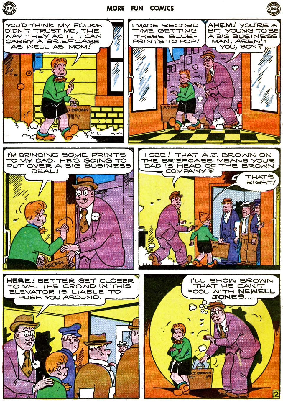 Read online More Fun Comics comic -  Issue #121 - 20