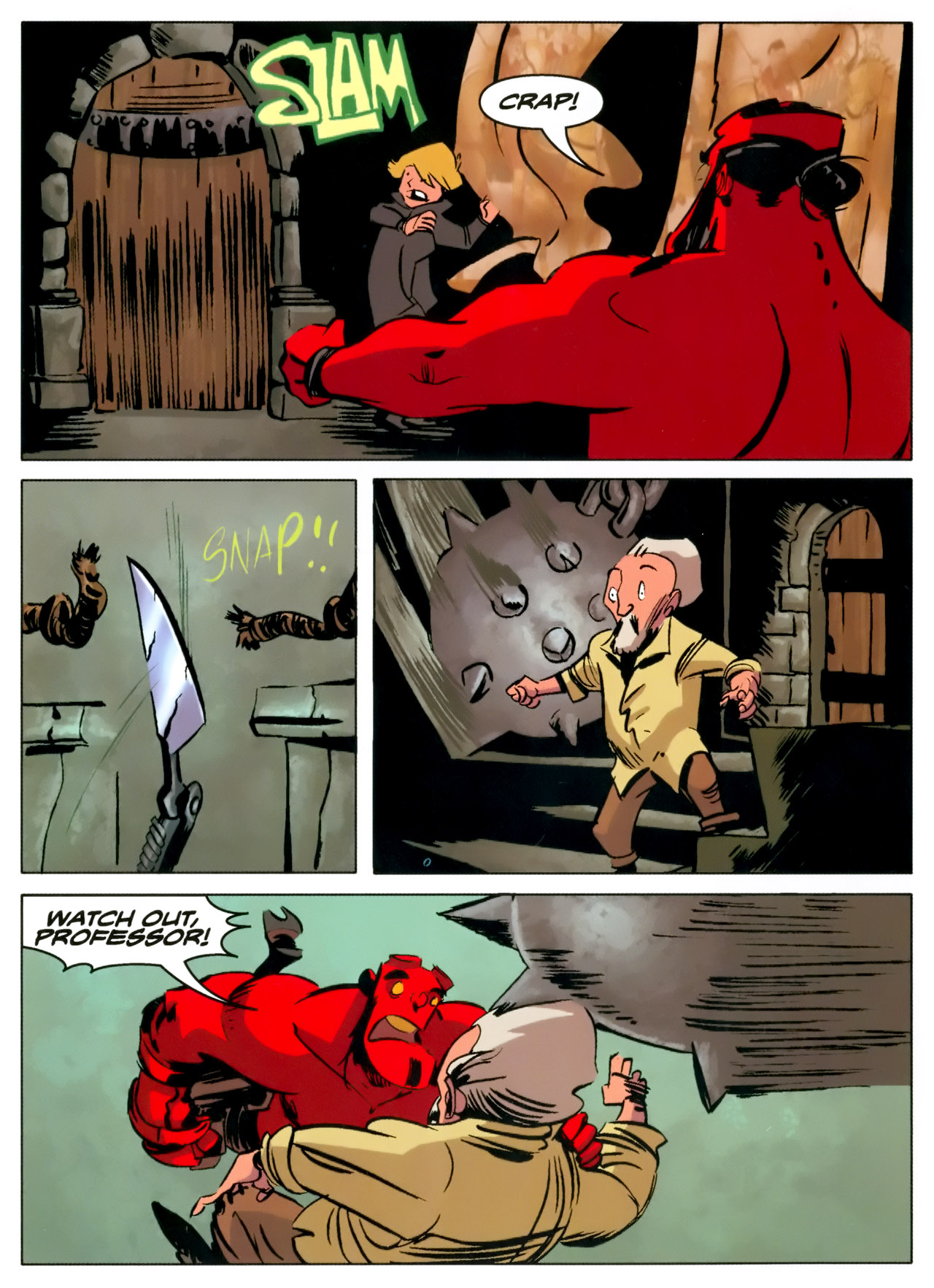 Read online Hellboy Animated: The Menagerie comic -  Issue # TPB - 26