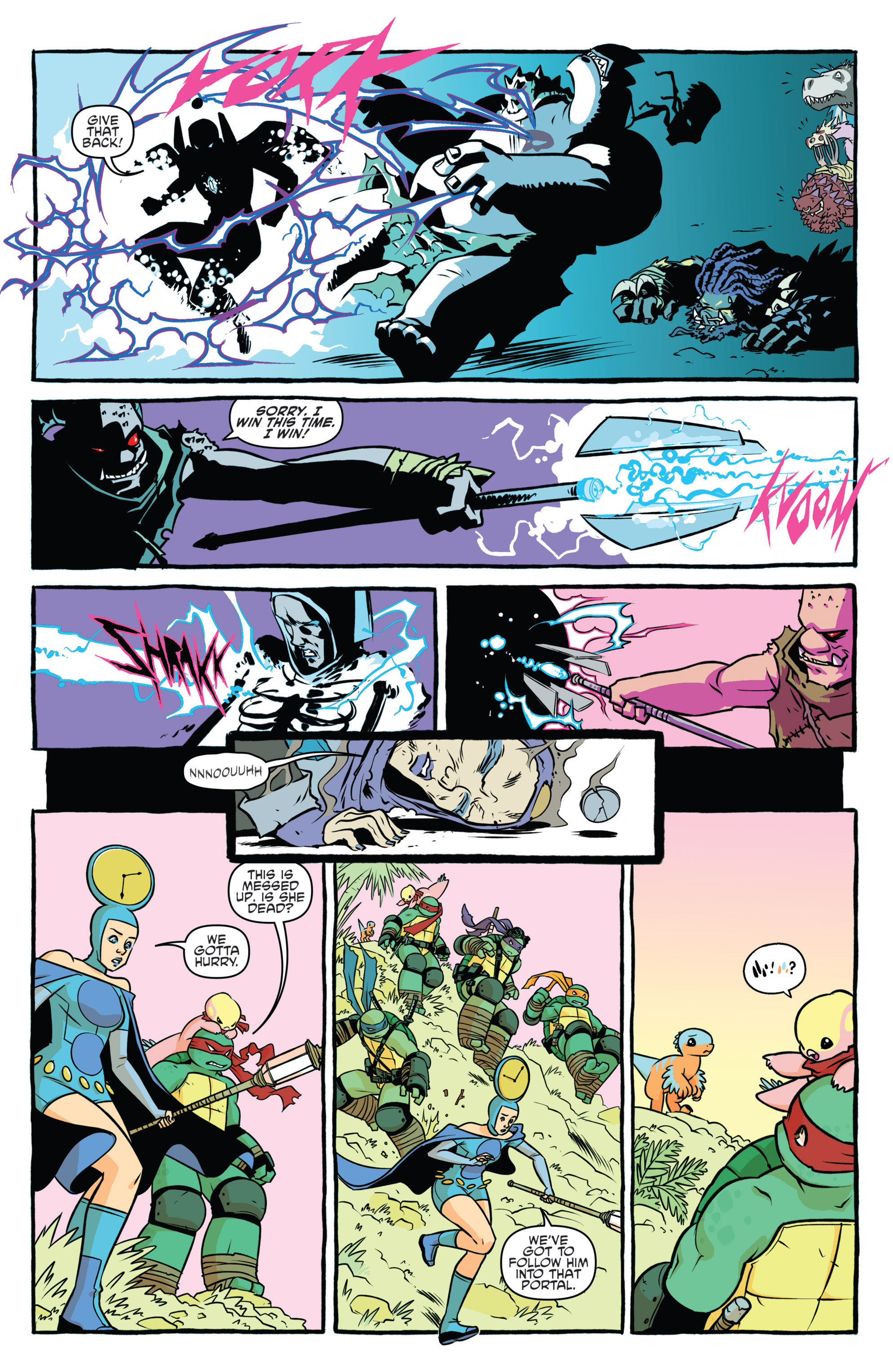 Read online Teenage Mutant Ninja Turtles Bebop & Rocksteady Destroy Everything comic -  Issue #2 - 12