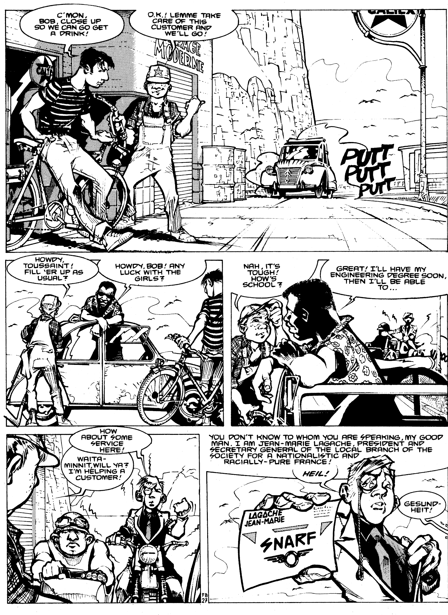 Read online Cheval Noir comic -  Issue #5 - 36