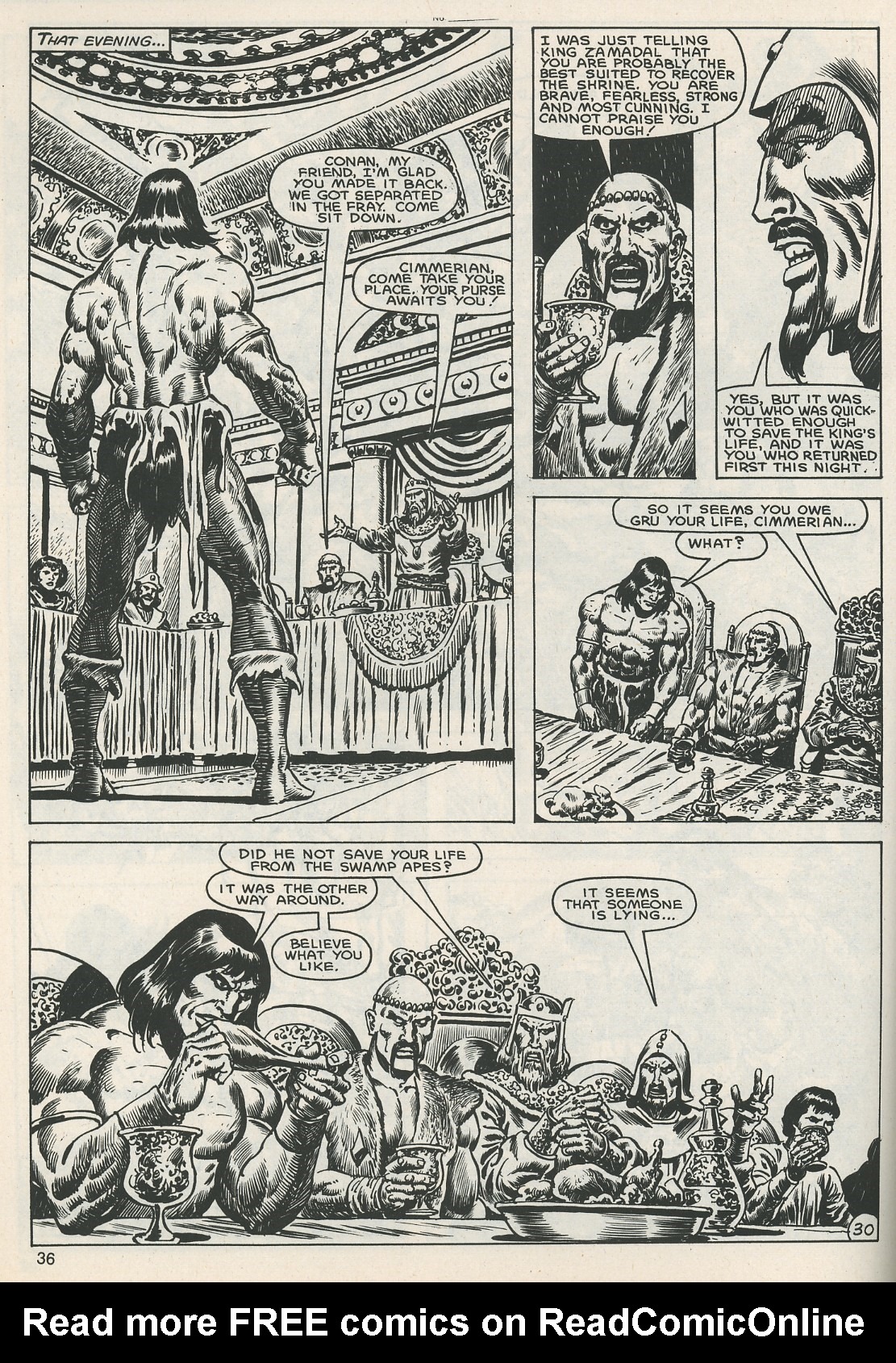 Read online The Savage Sword Of Conan comic -  Issue #113 - 36