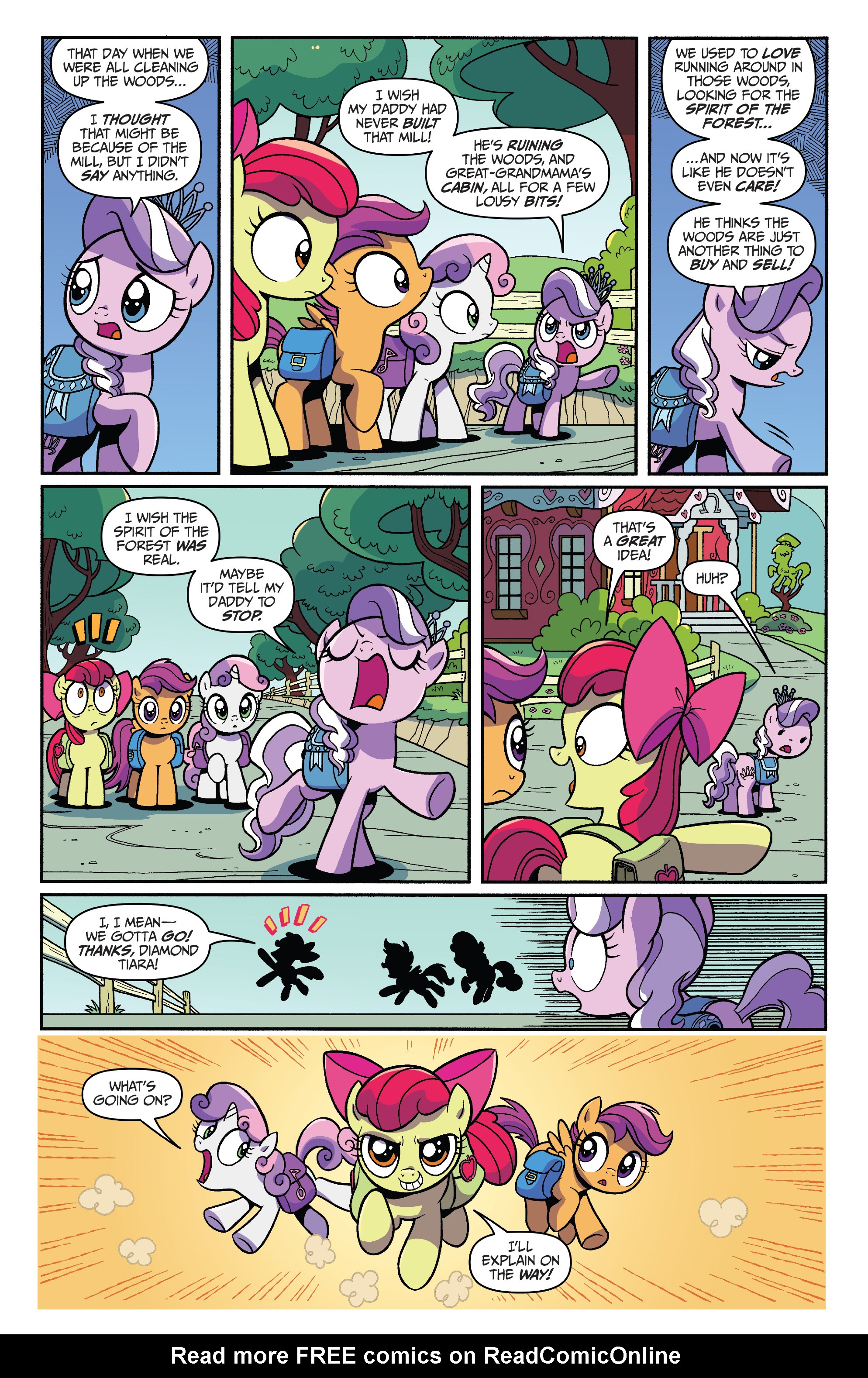 Read online My Little Pony: Spirit of the Forest comic -  Issue #2 - 13