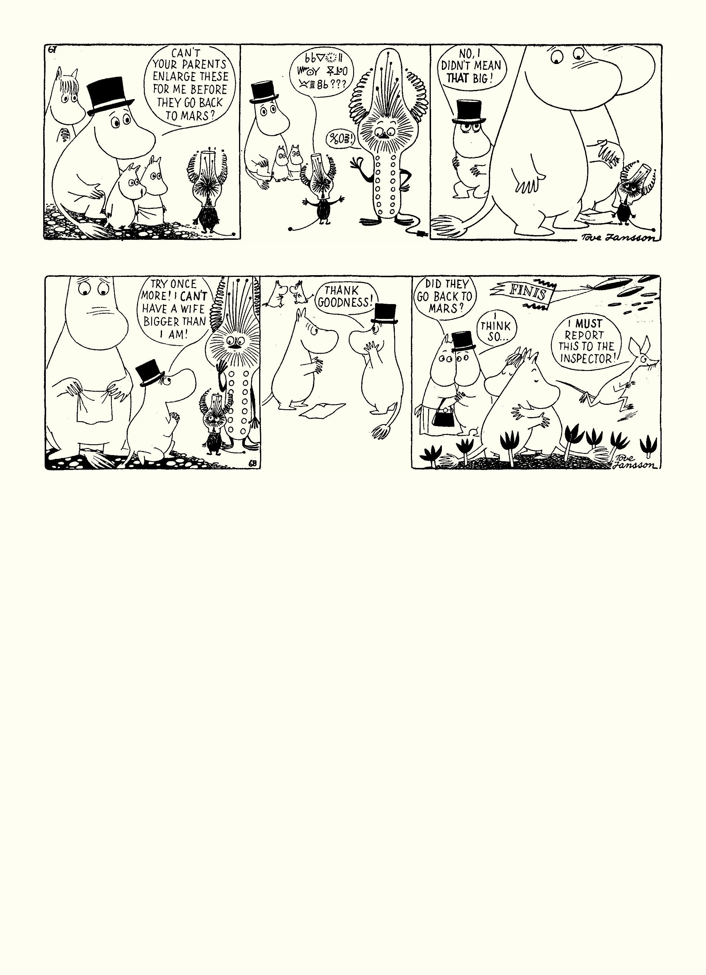Read online Moomin: The Complete Tove Jansson Comic Strip comic -  Issue # TPB 3 - 54