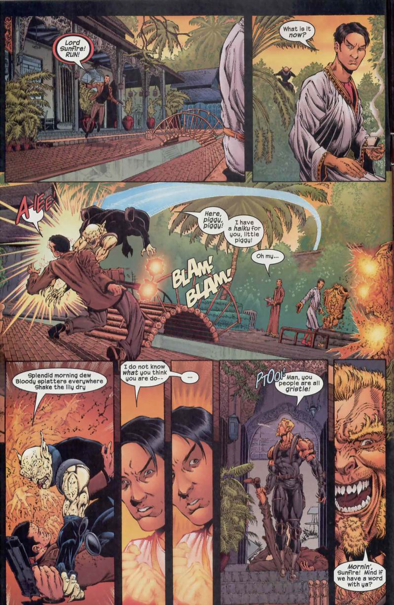 Read online Weapon X: The Draft comic -  Issue # Issue Wild Child - 7