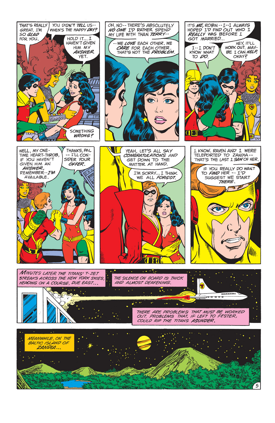 Read online The New Teen Titans (1980) comic -  Issue #31 - 6