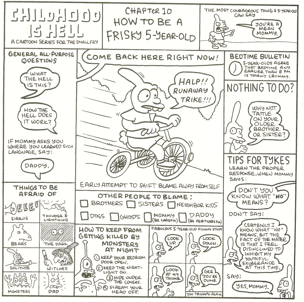 Read online Life In Hell comic -  Issue # TPB Childhood Is Hell - 14