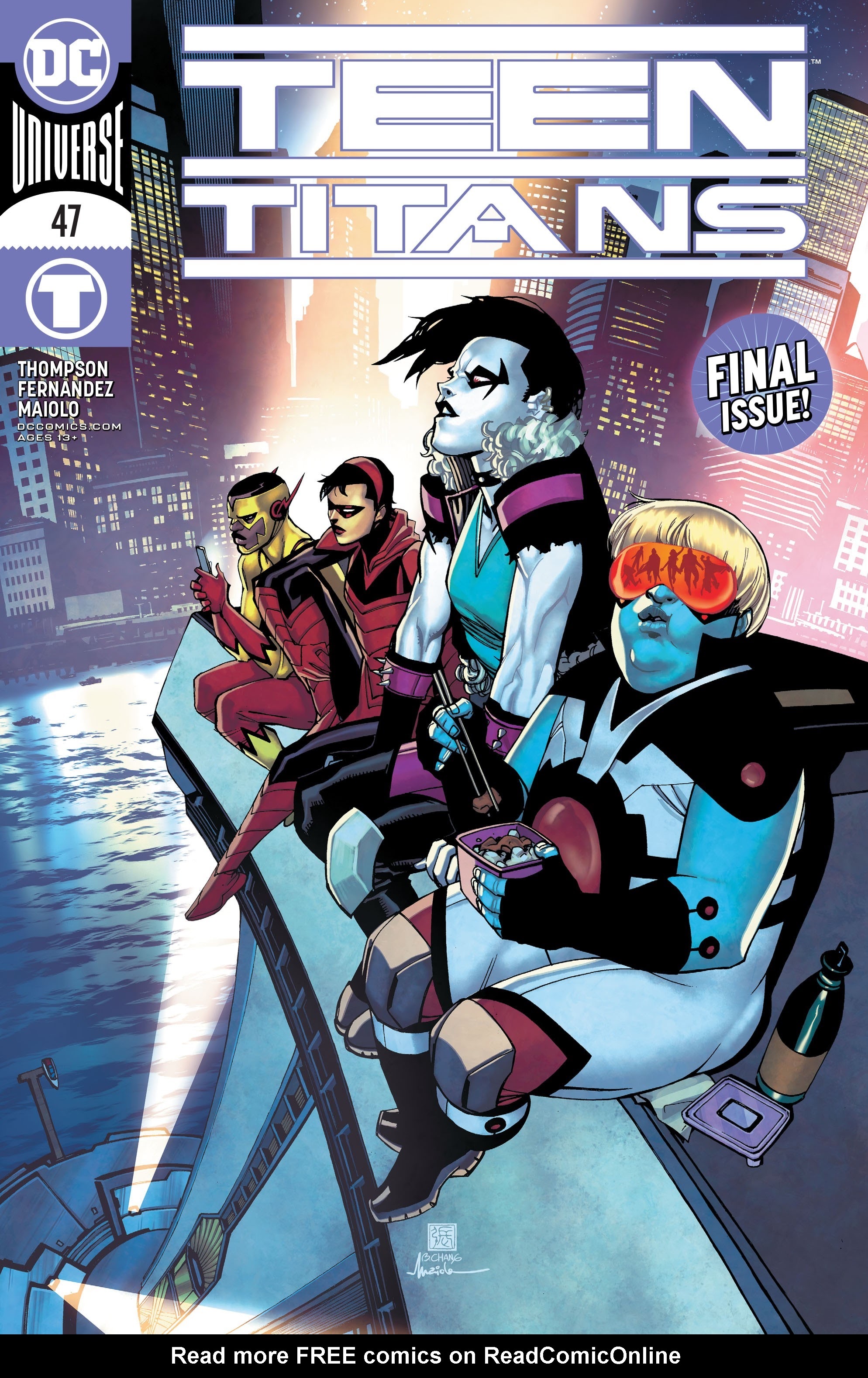 Read online Teen Titans (2016) comic -  Issue #47 - 1