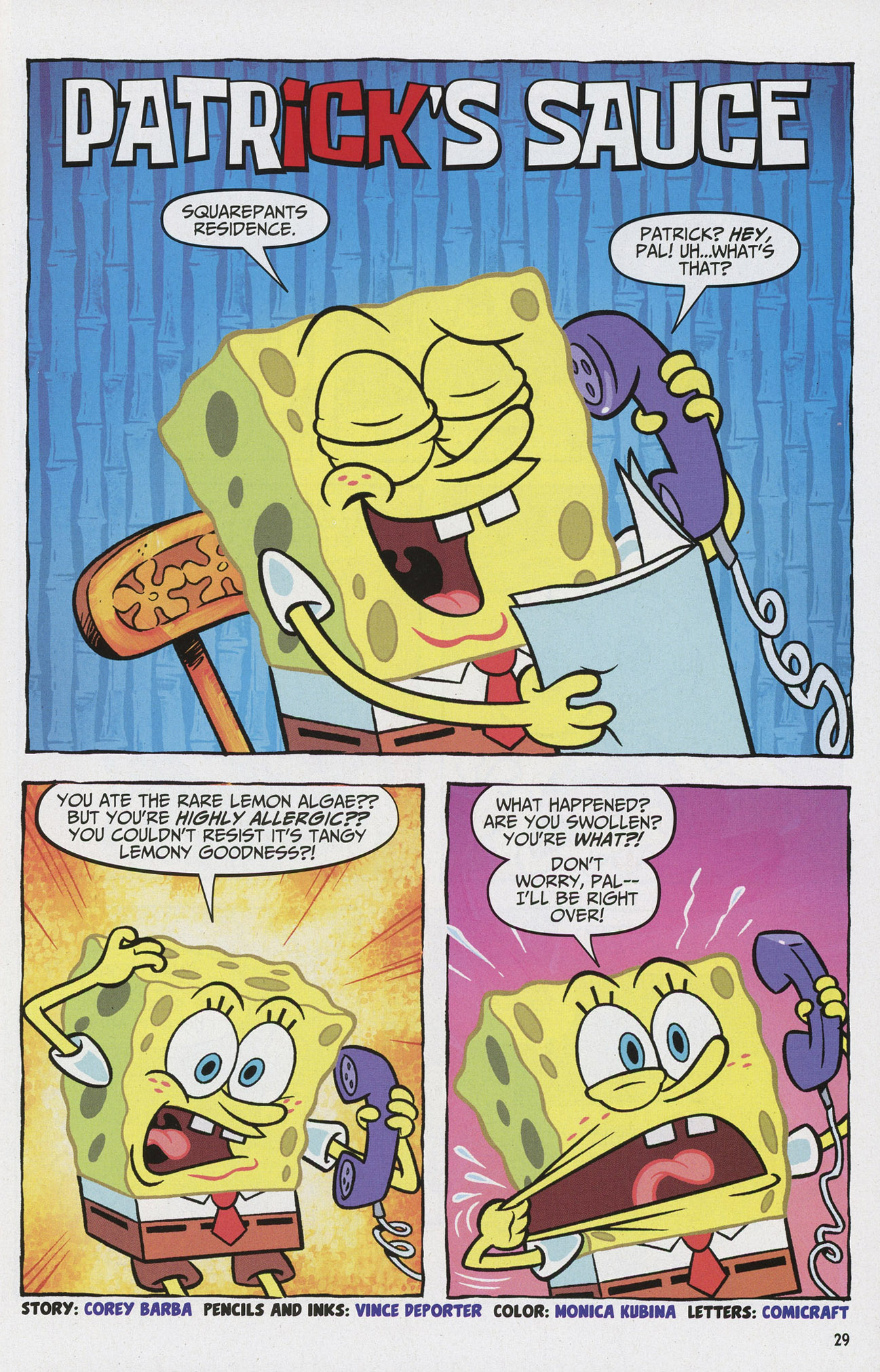 Read online SpongeBob Comics comic -  Issue #11 - 30