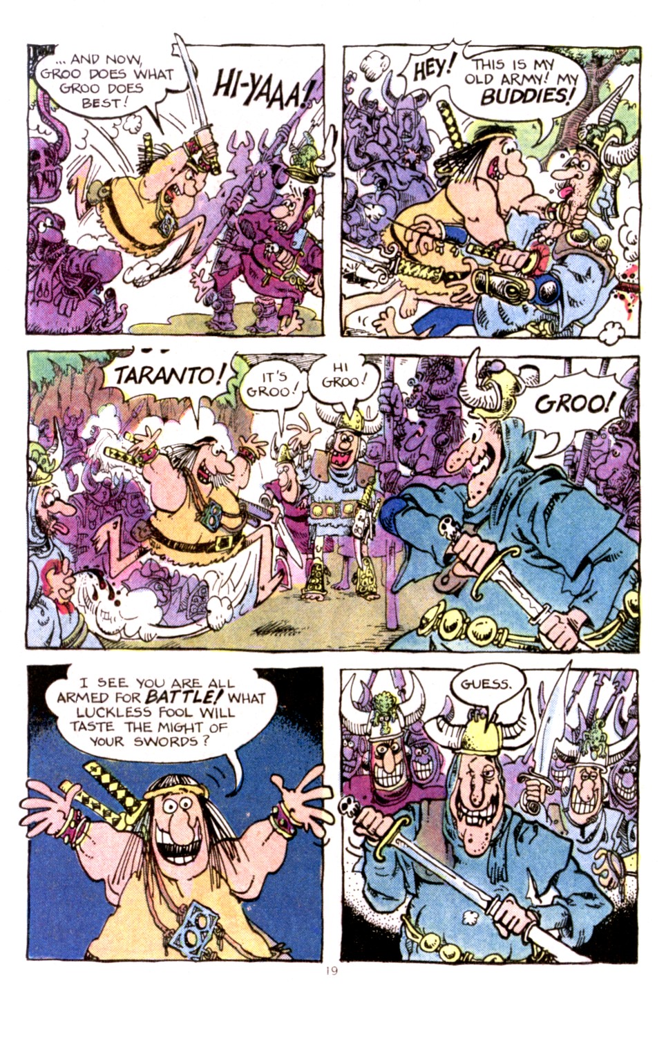 Read online Groo the Wanderer comic -  Issue #1 - 19