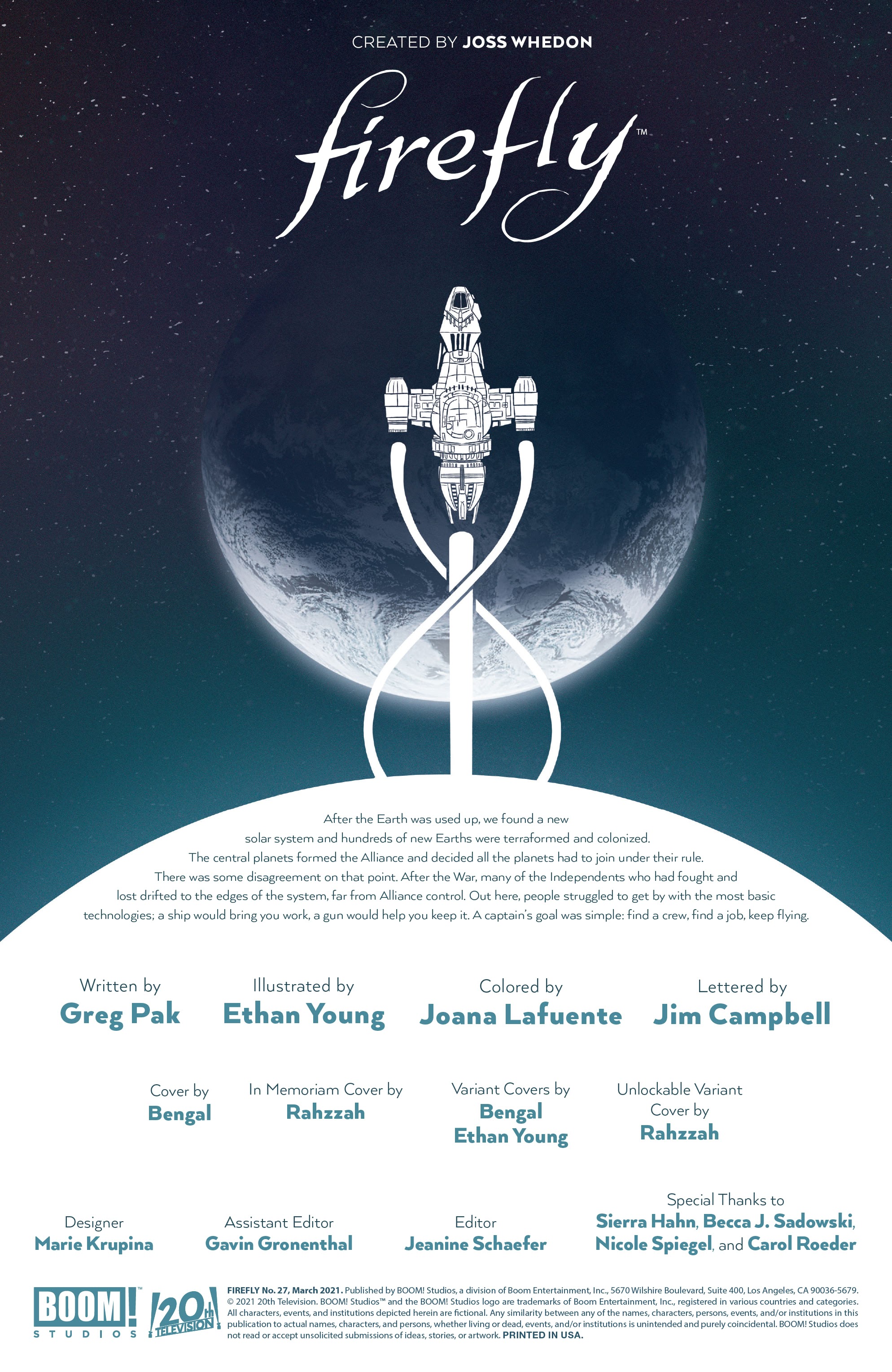 Read online Firefly comic -  Issue #27 - 2