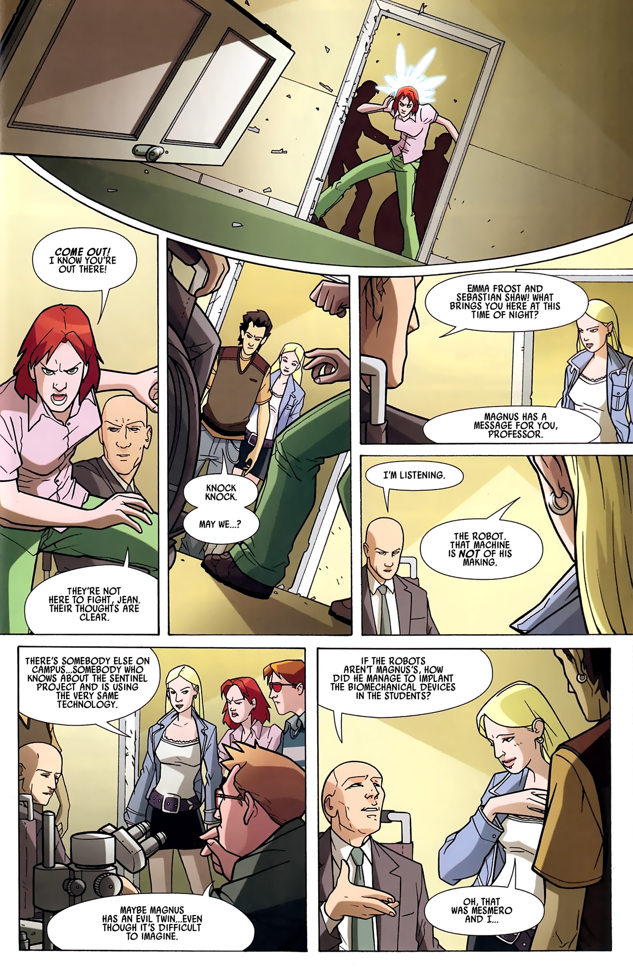 Read online X-Campus comic -  Issue #4 - 12