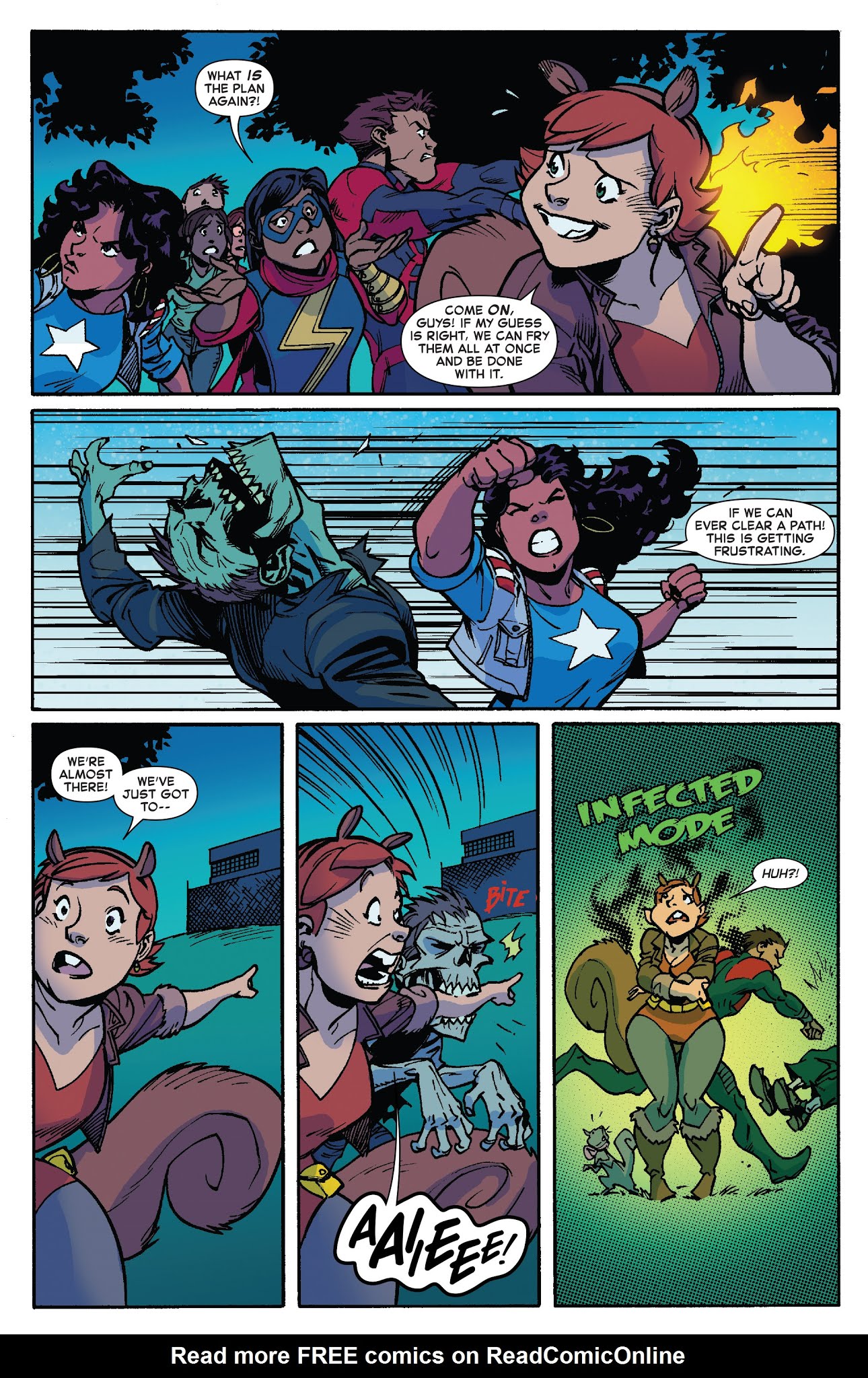 Read online Marvel Rising: Ms. Marvel/Squirrel Girl comic -  Issue # Full - 12