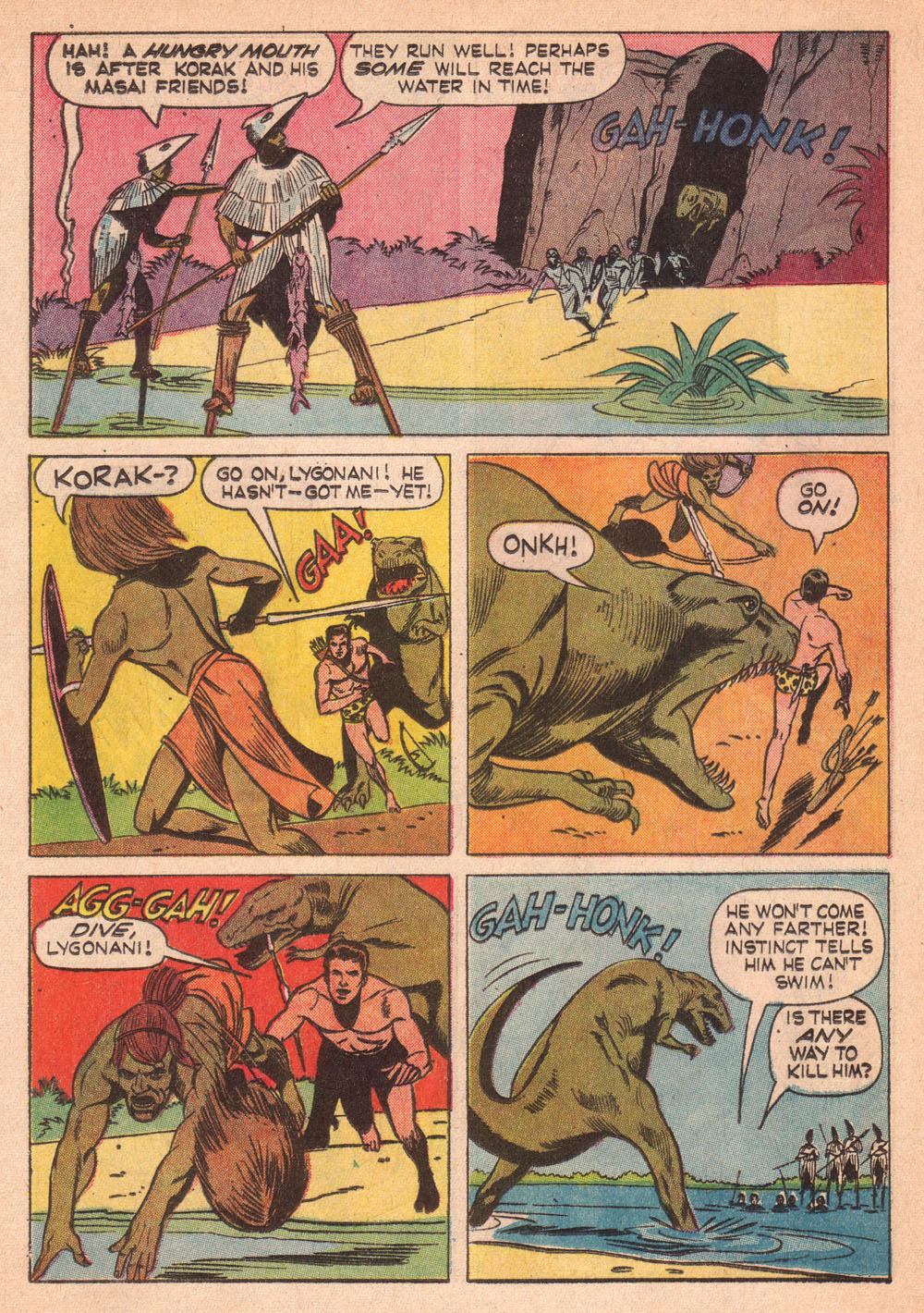 Read online Korak, Son of Tarzan (1964) comic -  Issue #11 - 12