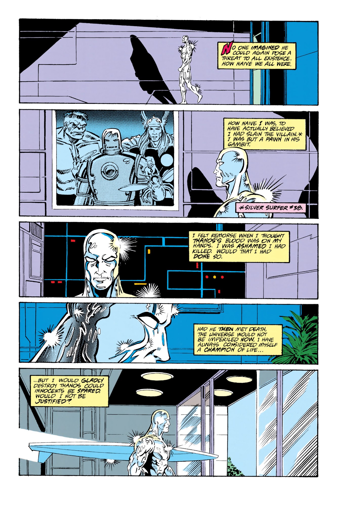 Read online Silver Surfer Epic Collection comic -  Issue # TPB 7 - 135