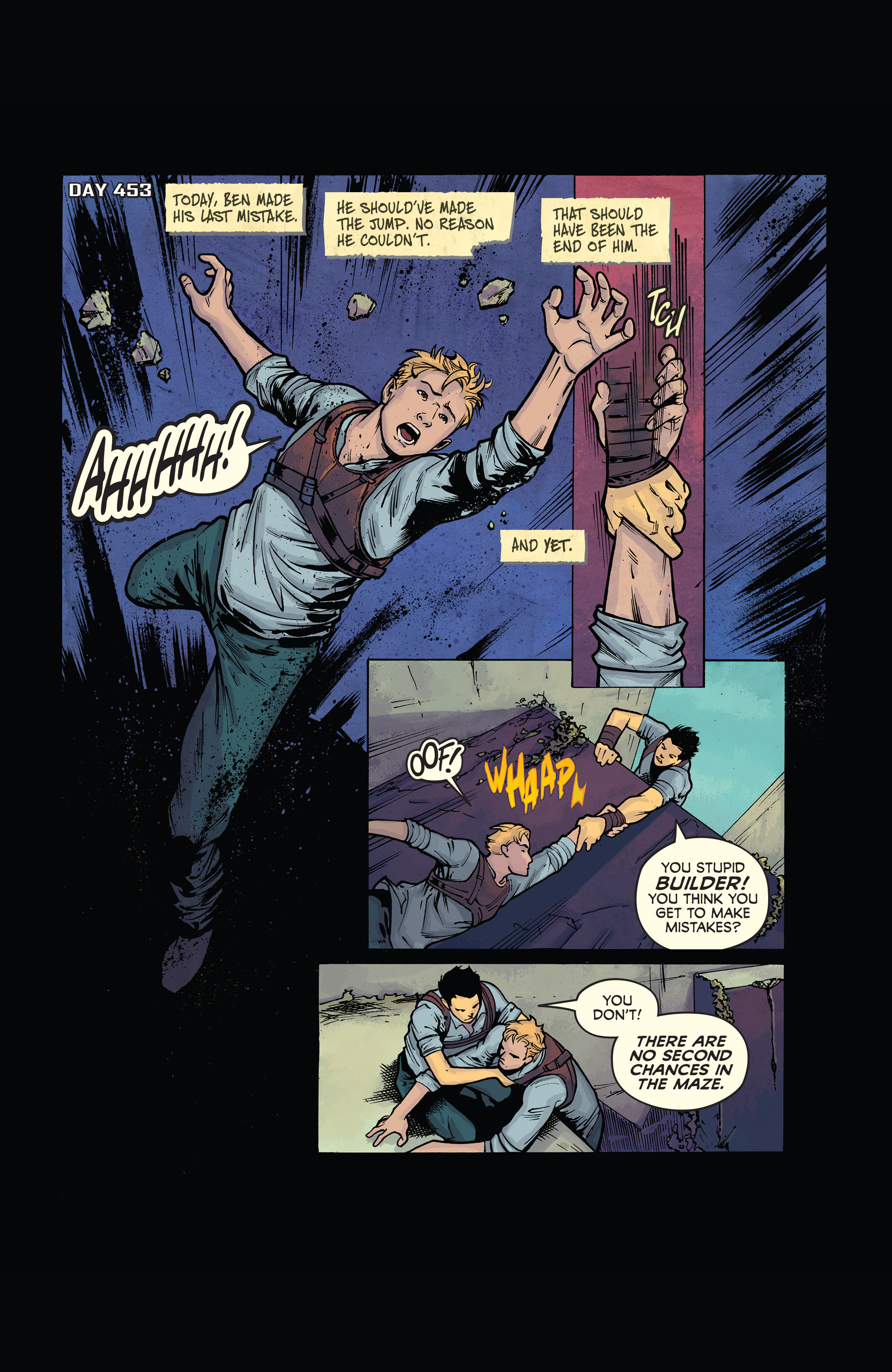 Read online Maze Runner: The Scorch Trials Official Graphic Novel Prelude comic -  Issue # TPB - 16
