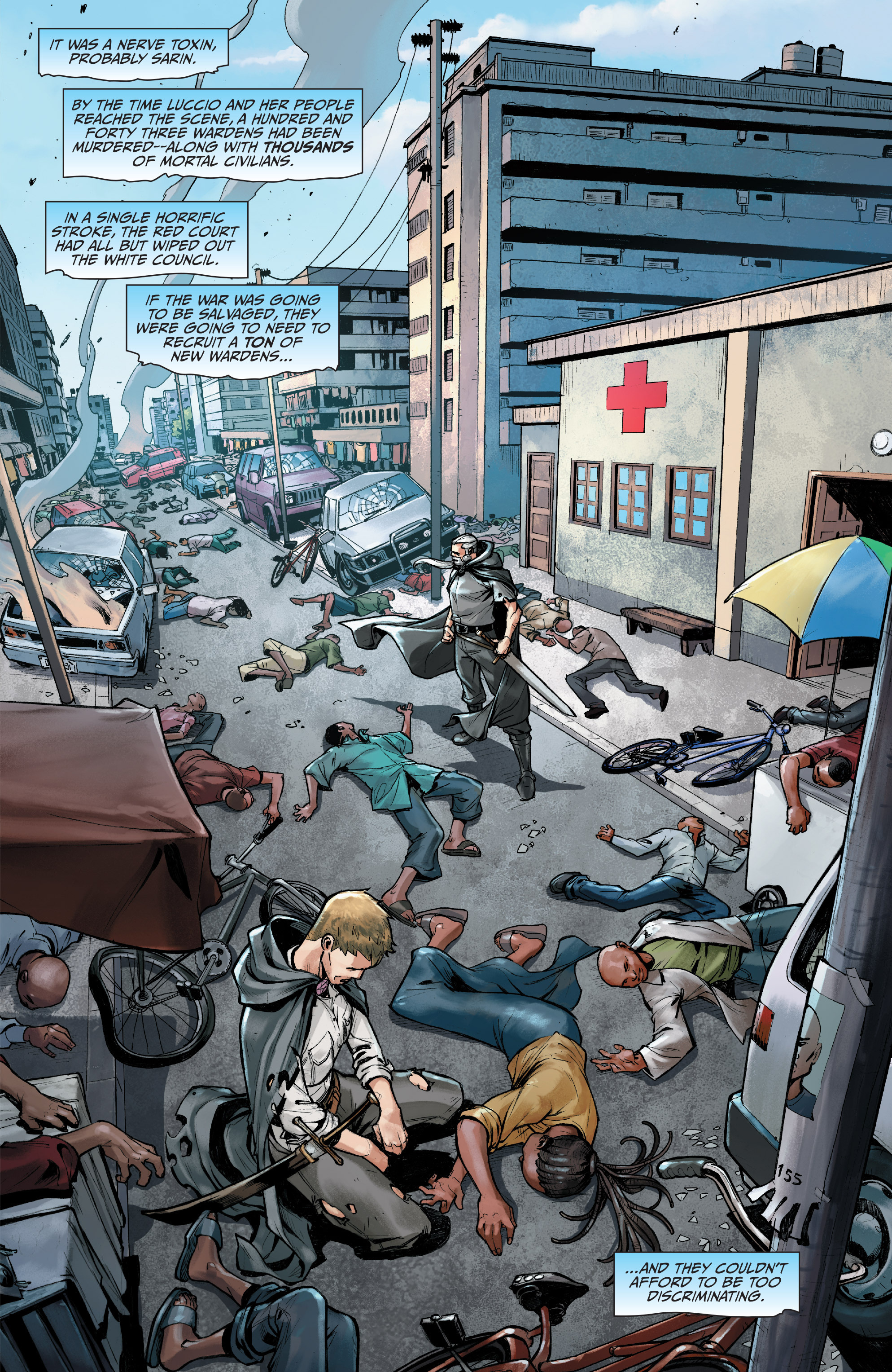 Read online Jim Butcher's The Dresden Files: War Cry comic -  Issue #1 - 10