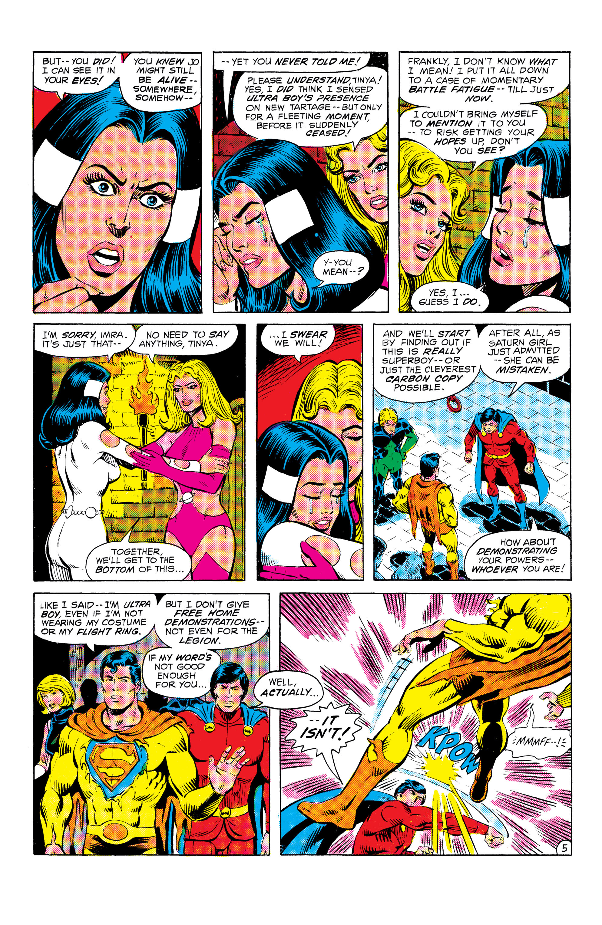 Read online Legion of Super-Heroes (1980) comic -  Issue #280 - 6