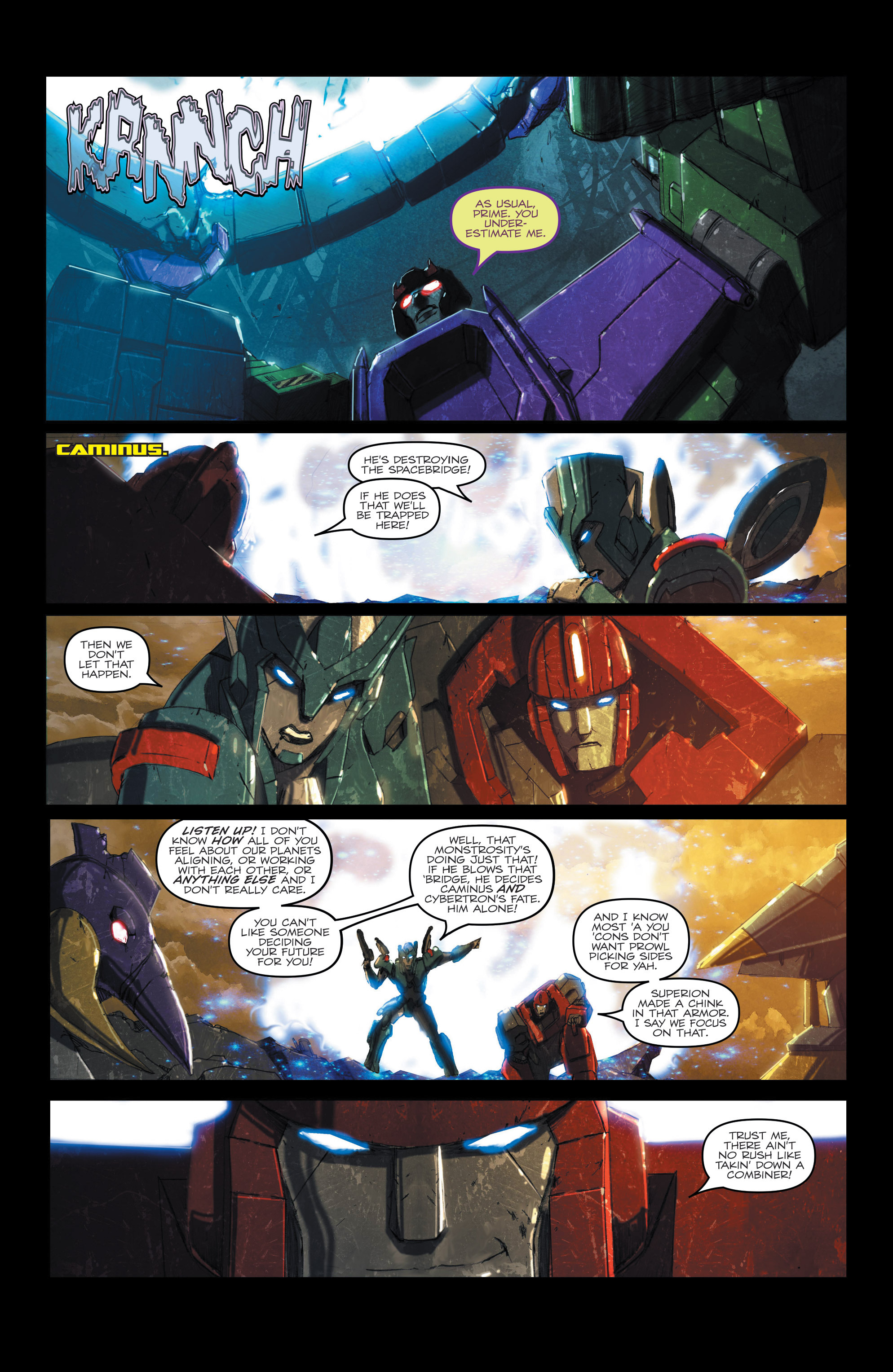 Read online Transformers: Combiner Wars comic -  Issue # TPB - 89