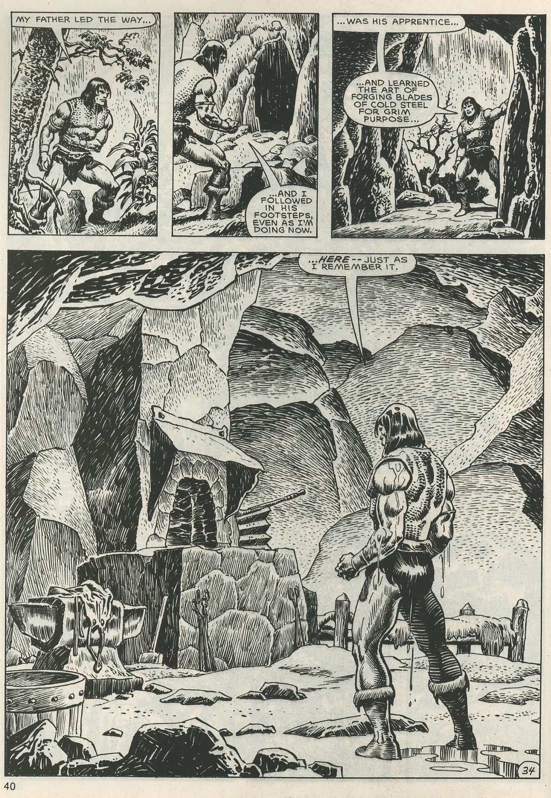 Read online The Savage Sword Of Conan comic -  Issue #119 - 39