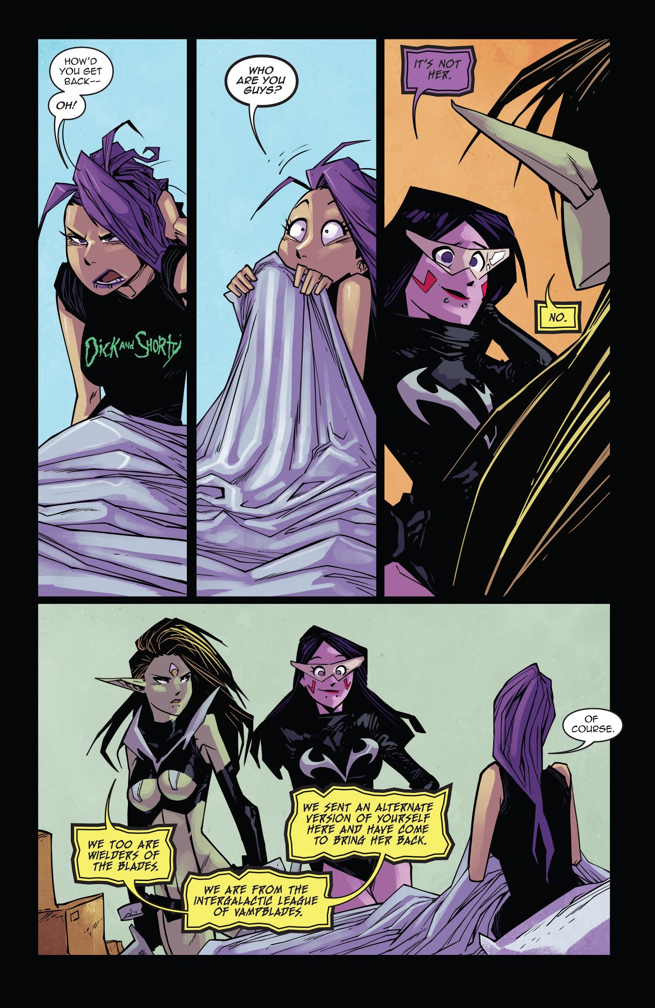 Read online Vampblade Season 3 comic -  Issue #3 - 23