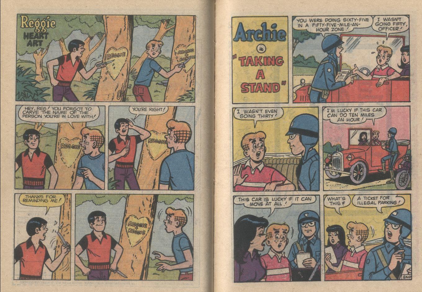 Read online Archie...Archie Andrews, Where Are You? Digest Magazine comic -  Issue #56 - 54