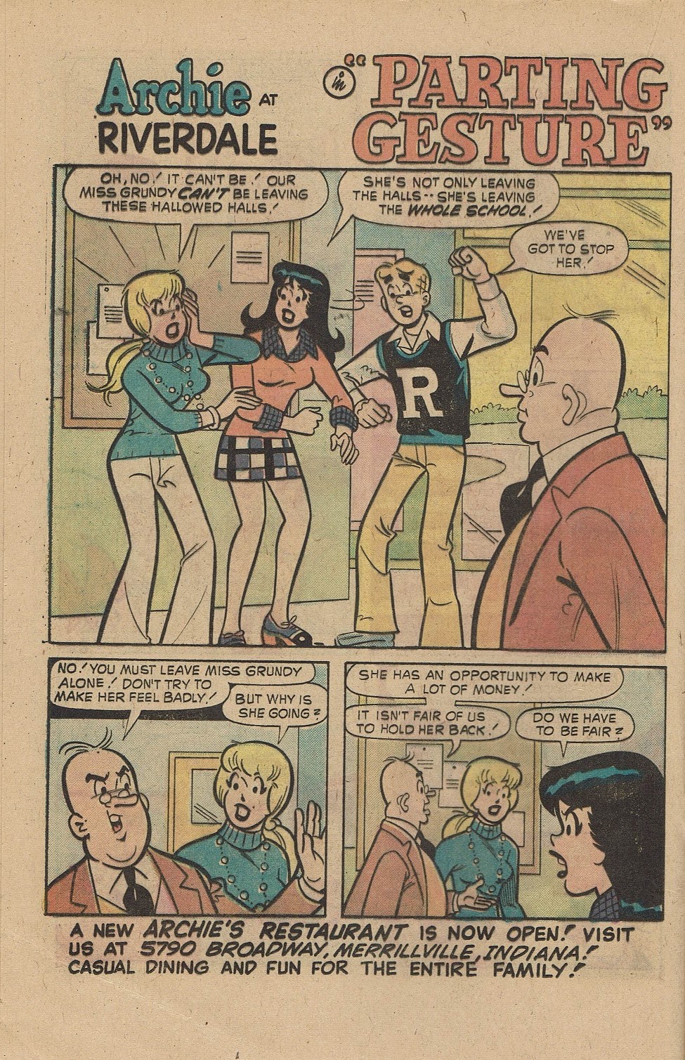 Read online Archie at Riverdale High (1972) comic -  Issue #25 - 20