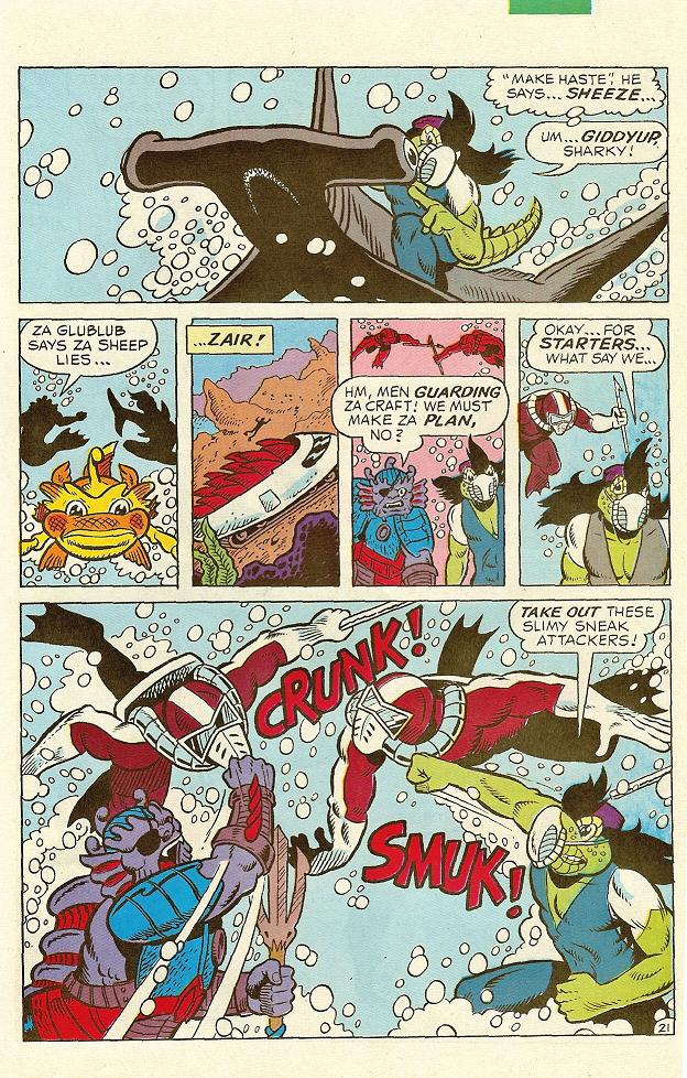 Read online Teenage Mutant Ninja Turtles Presents: Merdude comic -  Issue #2 - 22