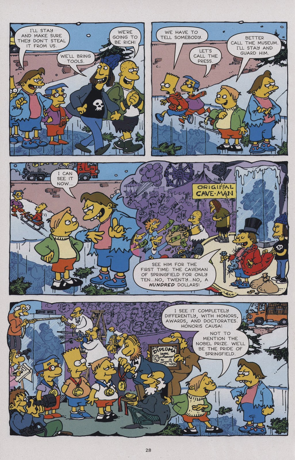The Simpsons Winter Wingding issue 6 - Page 30