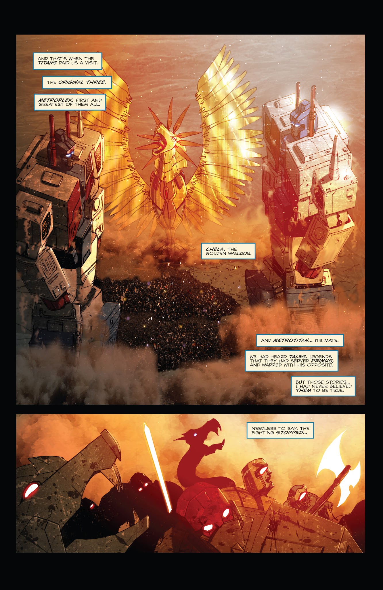 Read online Optimus Prime comic -  Issue #10 - 18
