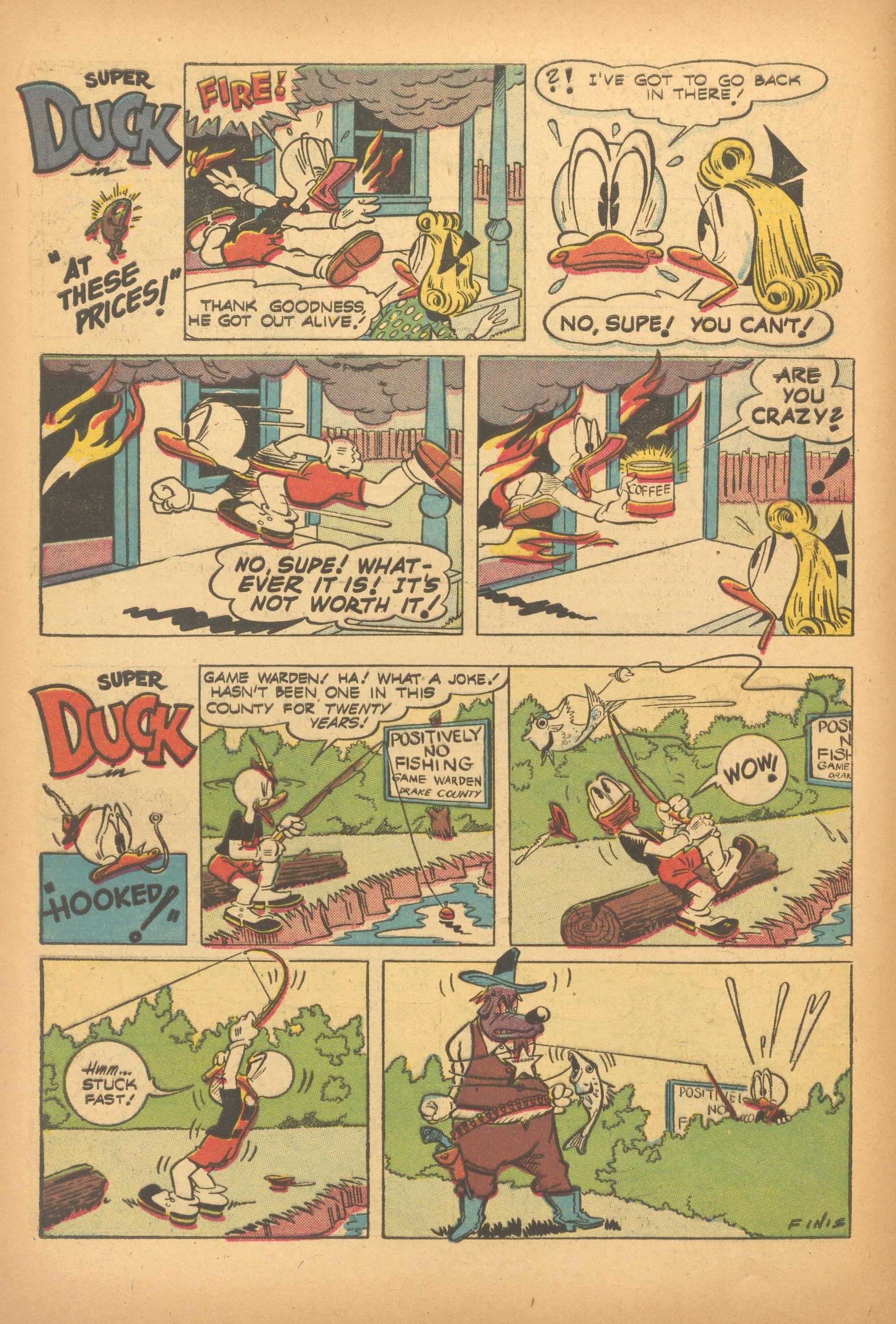 Read online Super Duck Comics comic -  Issue #61 - 8