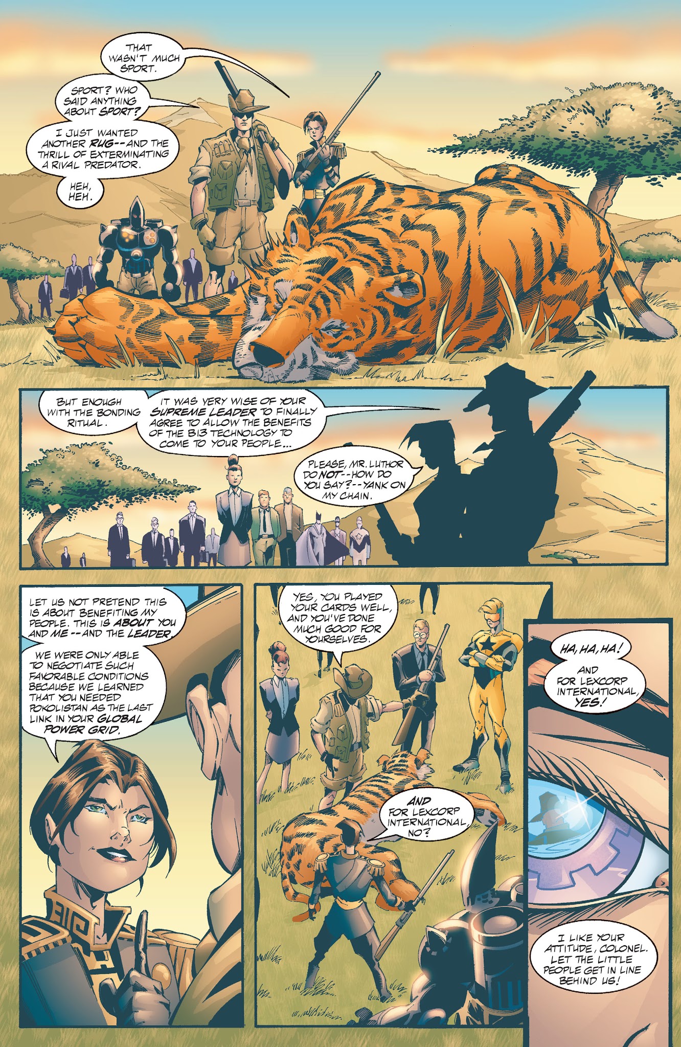 Read online Superman: President Luthor comic -  Issue # TPB - 154