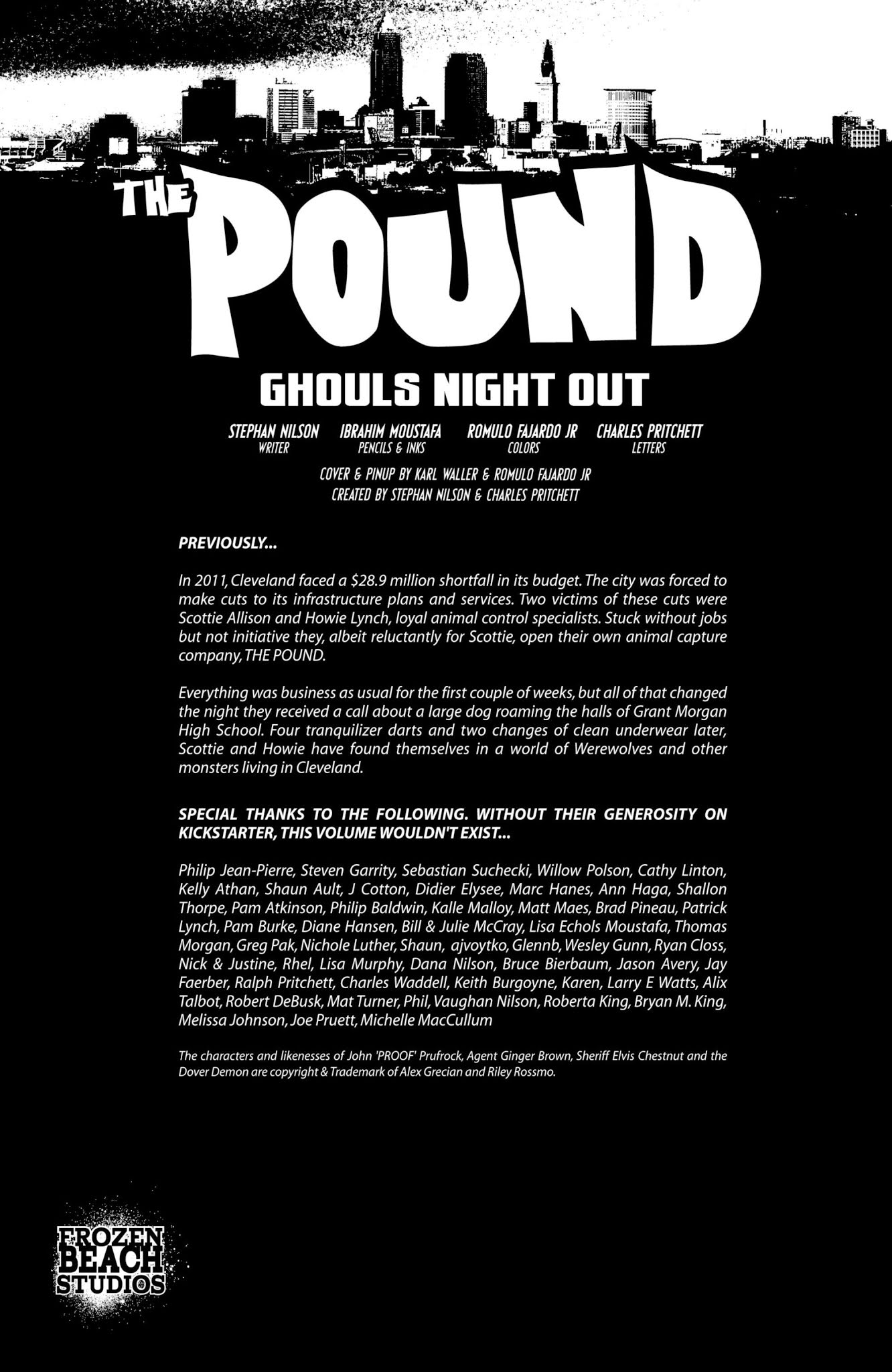 Read online The Pound: Ghouls Night Out comic -  Issue # TPB - 4