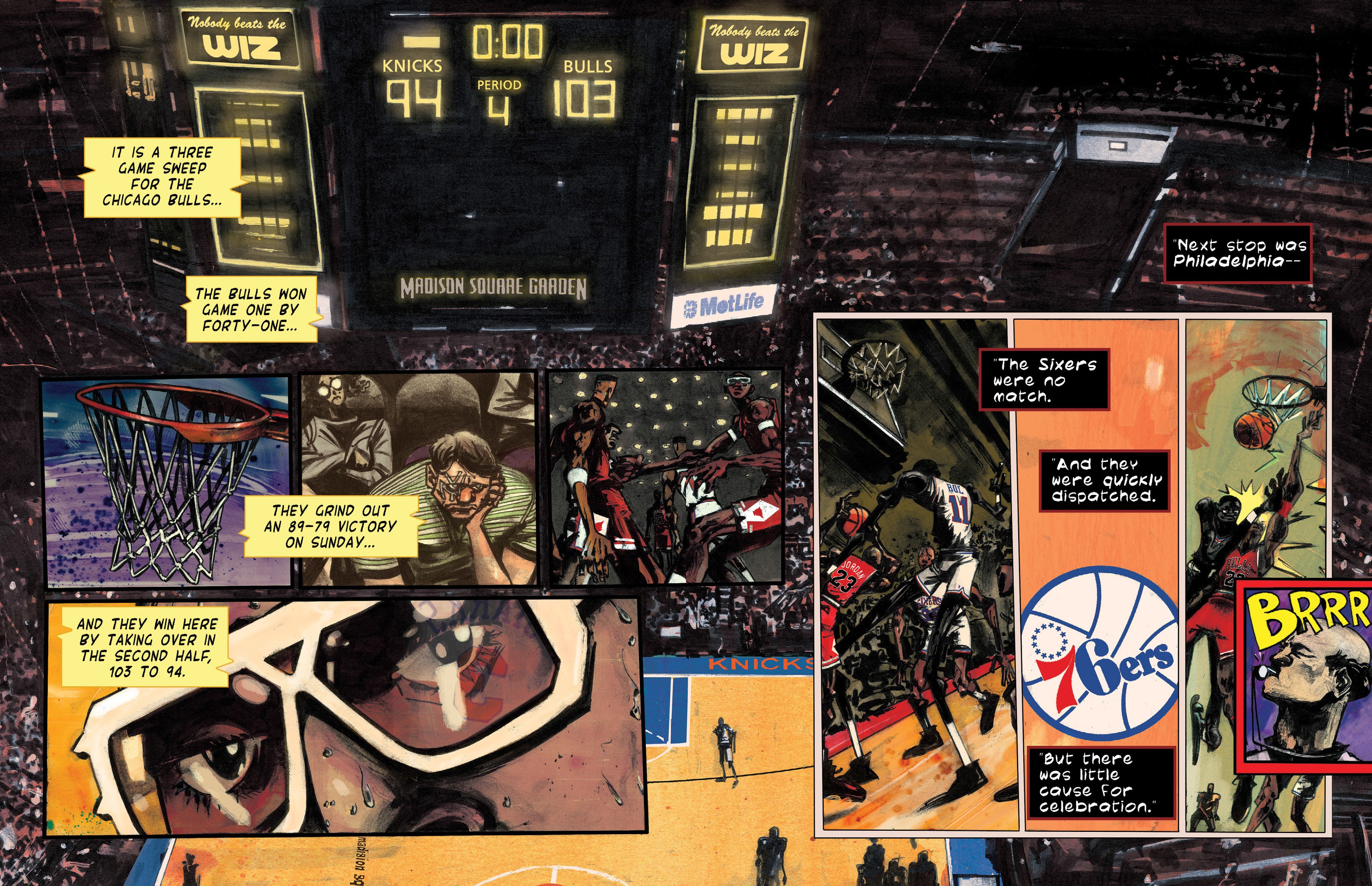 Read online Michael Jordan: Bull On Parade comic -  Issue # TPB (Part 1) - 11