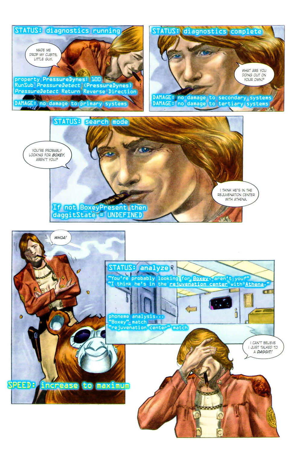 Read online Battlestar Galactica (1999) comic -  Issue #1 - 9