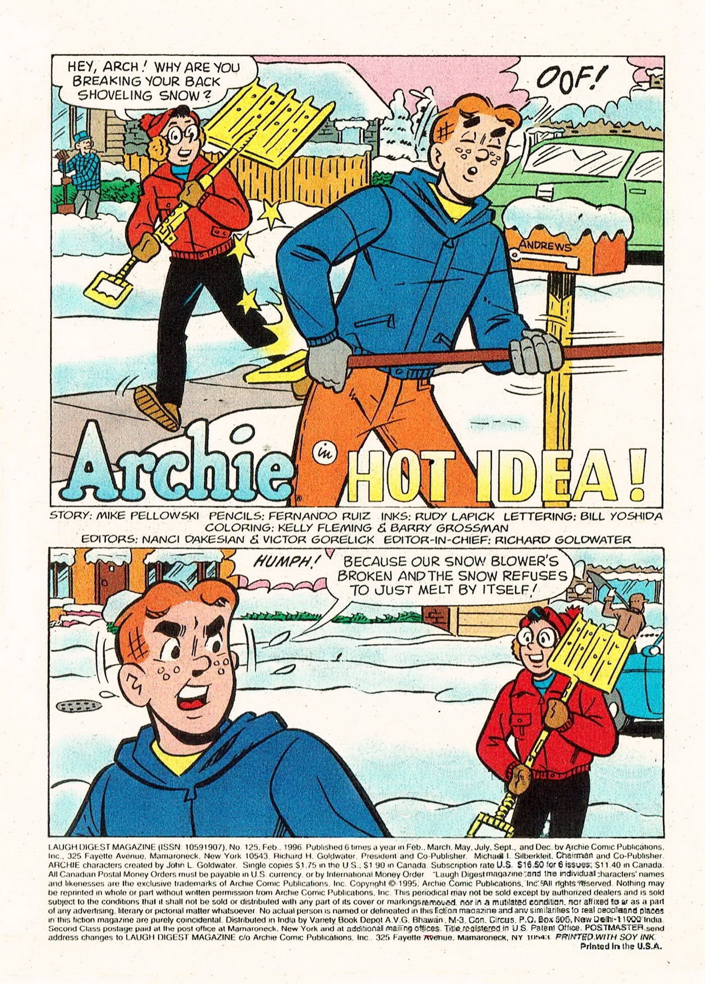 Read online Laugh Comics Digest comic -  Issue #125 - 3