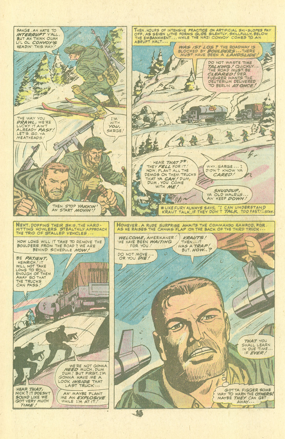 Read online Sgt. Fury comic -  Issue #134 - 17